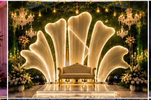 Iran Stage LED & Premium Background Stage Decoration