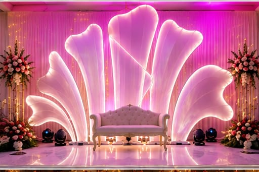 Iran Stage LED & Premium Background Stage Decoration