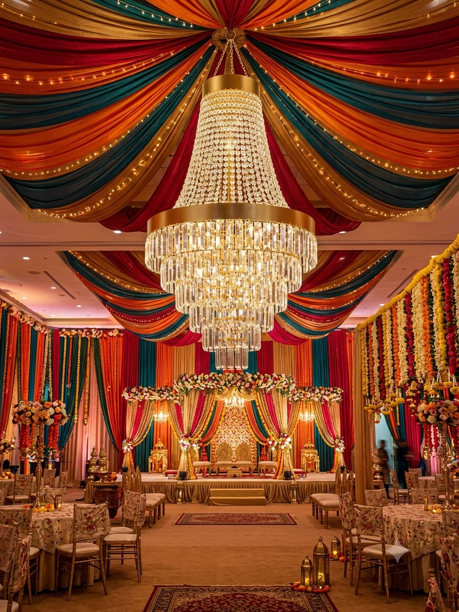 Premium Chandelier Decoration for Weddings and Events