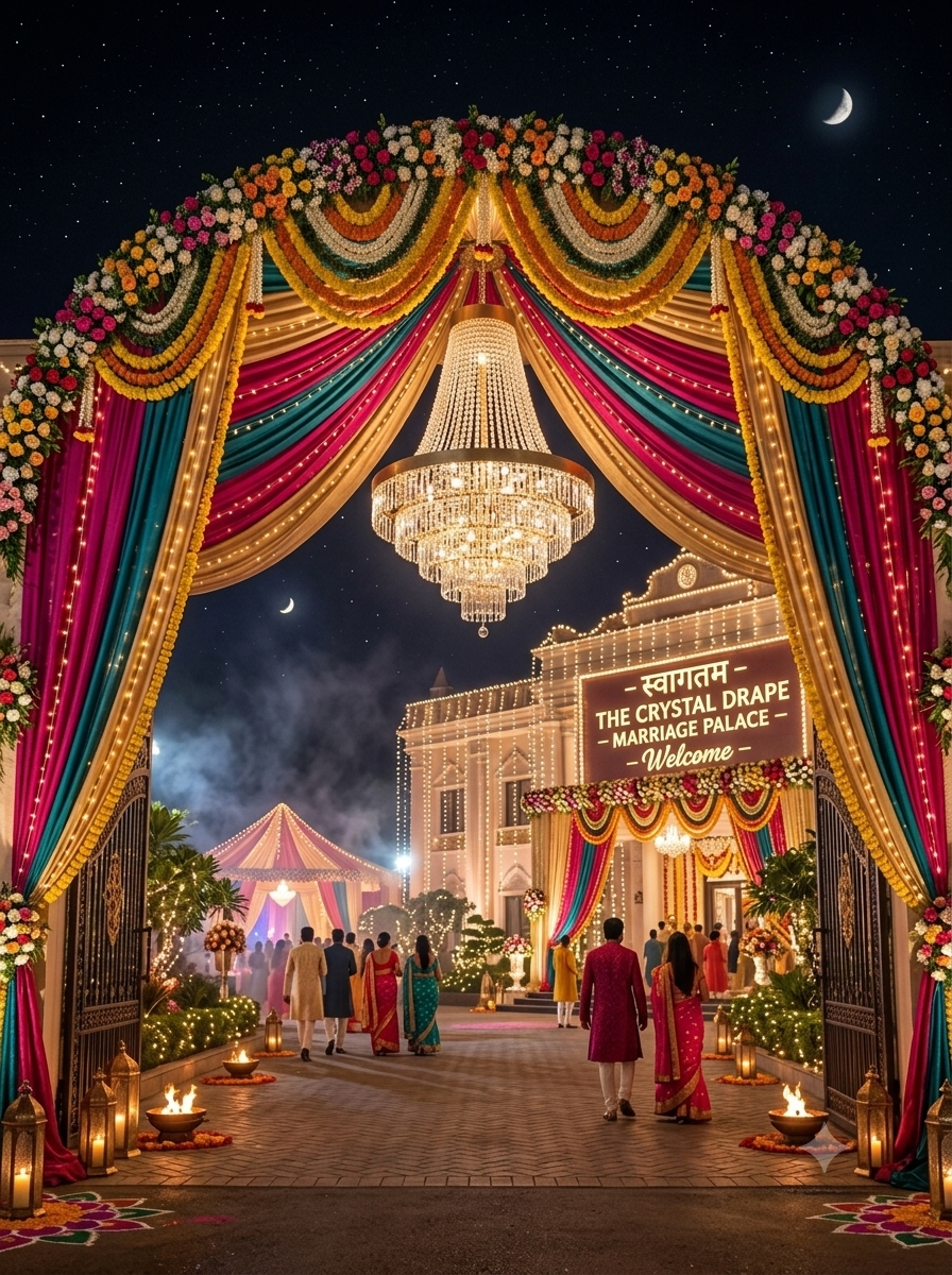 Premium Chandelier Decoration for Weddings and Events