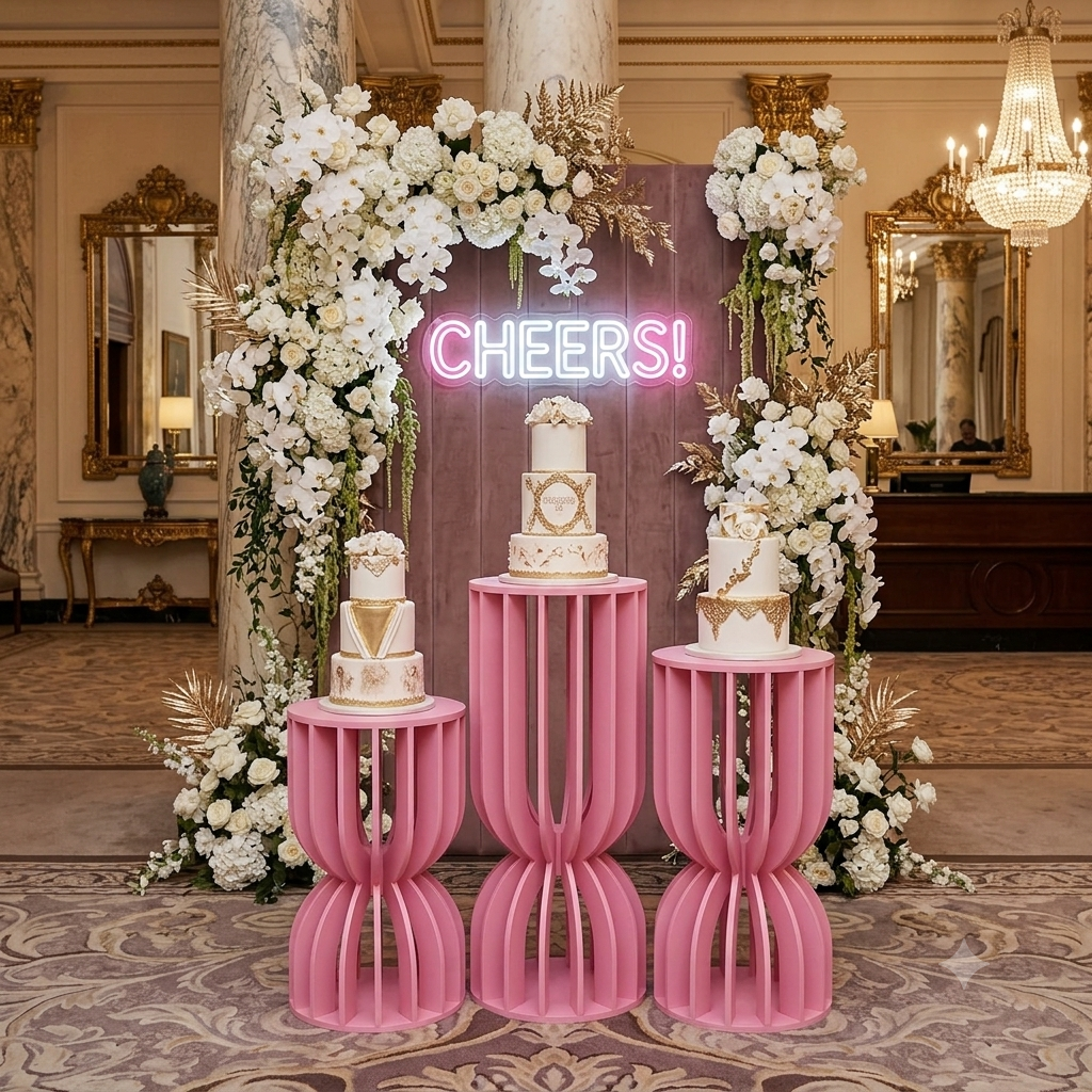 Premium Table Set for Wedding, Event and Stage Decoration