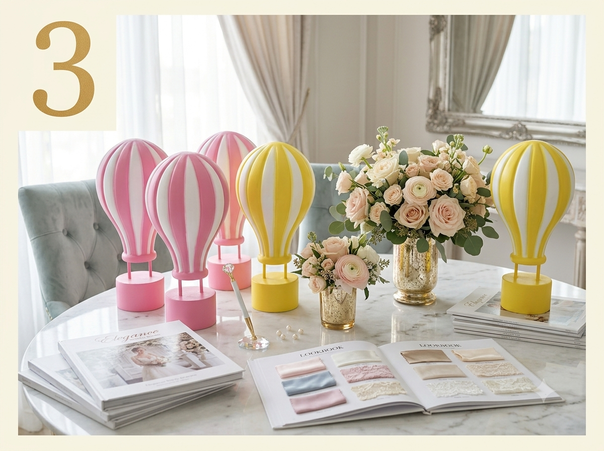 Premium Fiber Balloon Decoration for Wedding and Events
