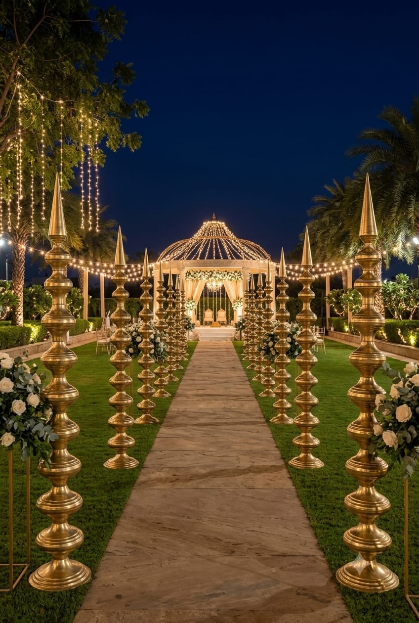Iran Minar Decoration for Wedding, Stage & Events