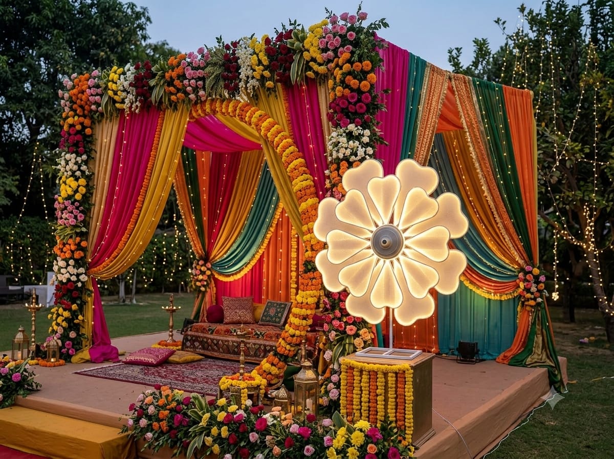 Premium Handmade Decorative Flowers 4×4 for Wedding & Events