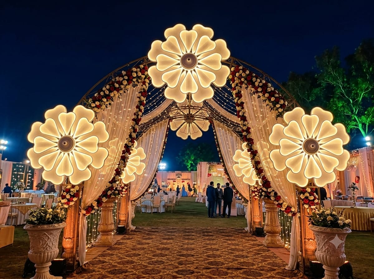 Premium Handmade Decorative Flowers 4×4 for Wedding & Events