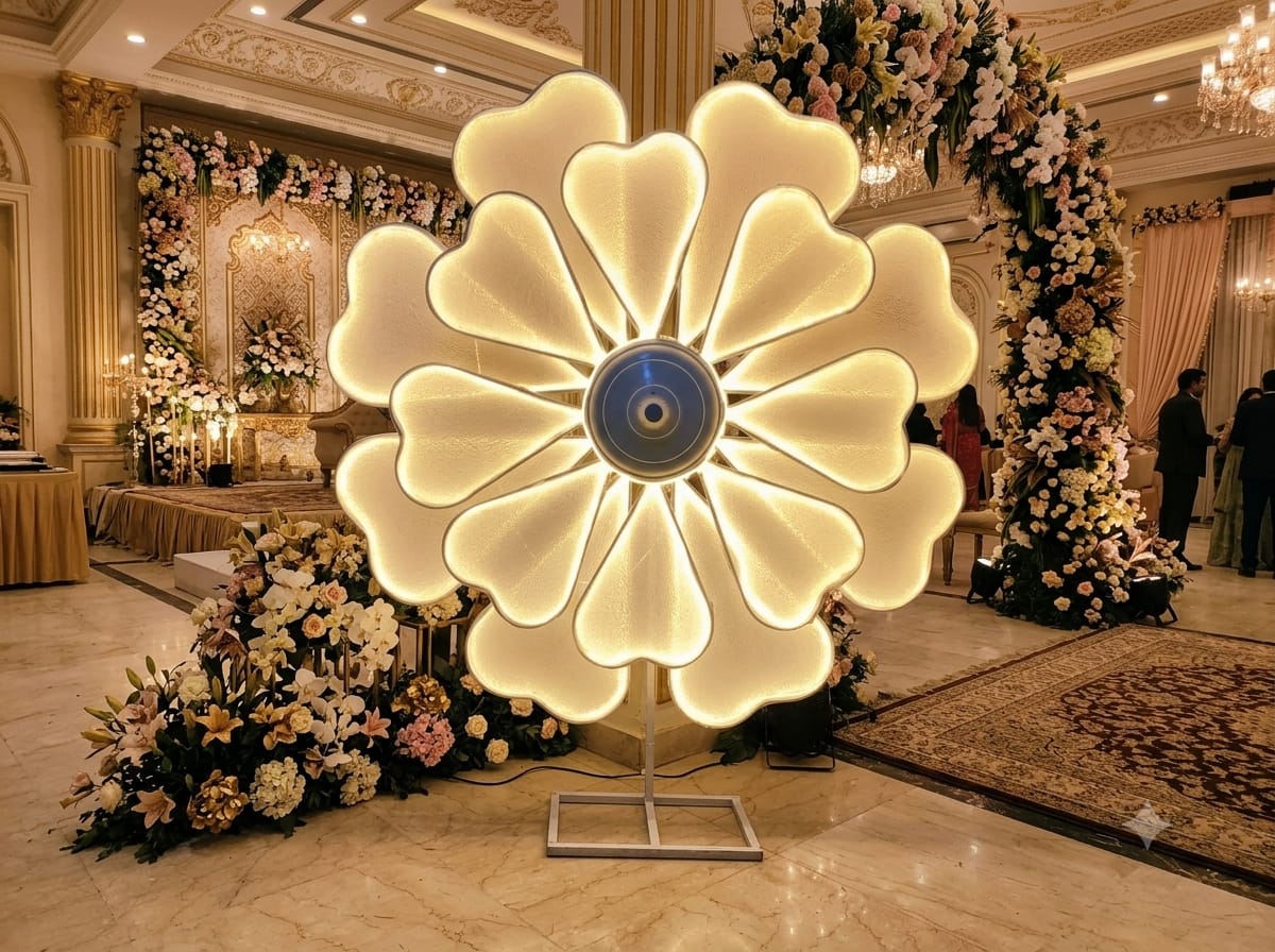 Premium Handmade Decorative Flowers 4×4 for Wedding & Events