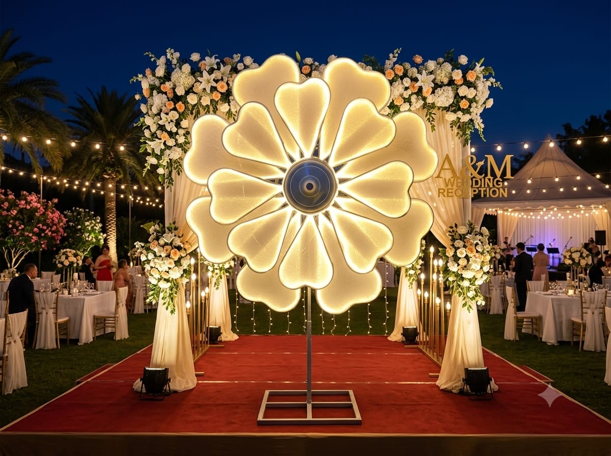 Premium Handmade Decorative Flowers 4×4 for Wedding & Events