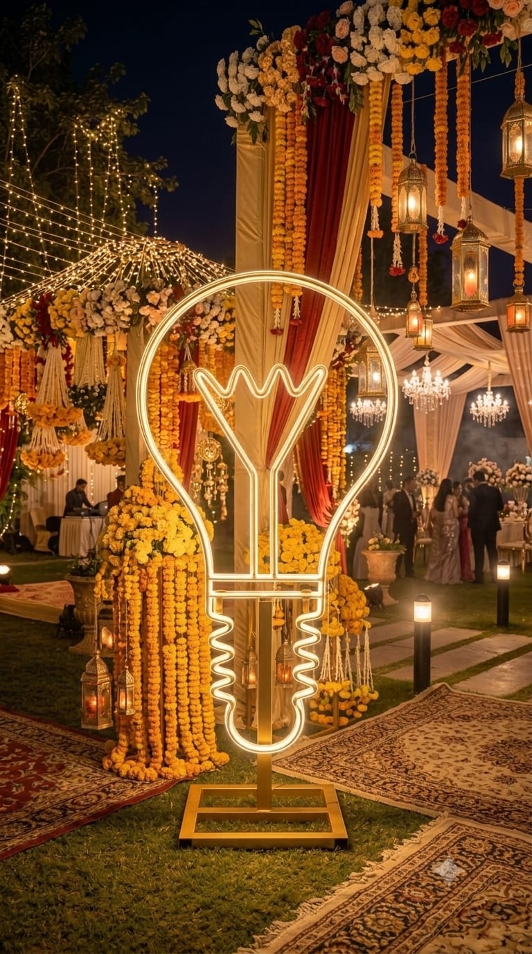 Premium Bulb LED Decoration Light for Events and Weddings