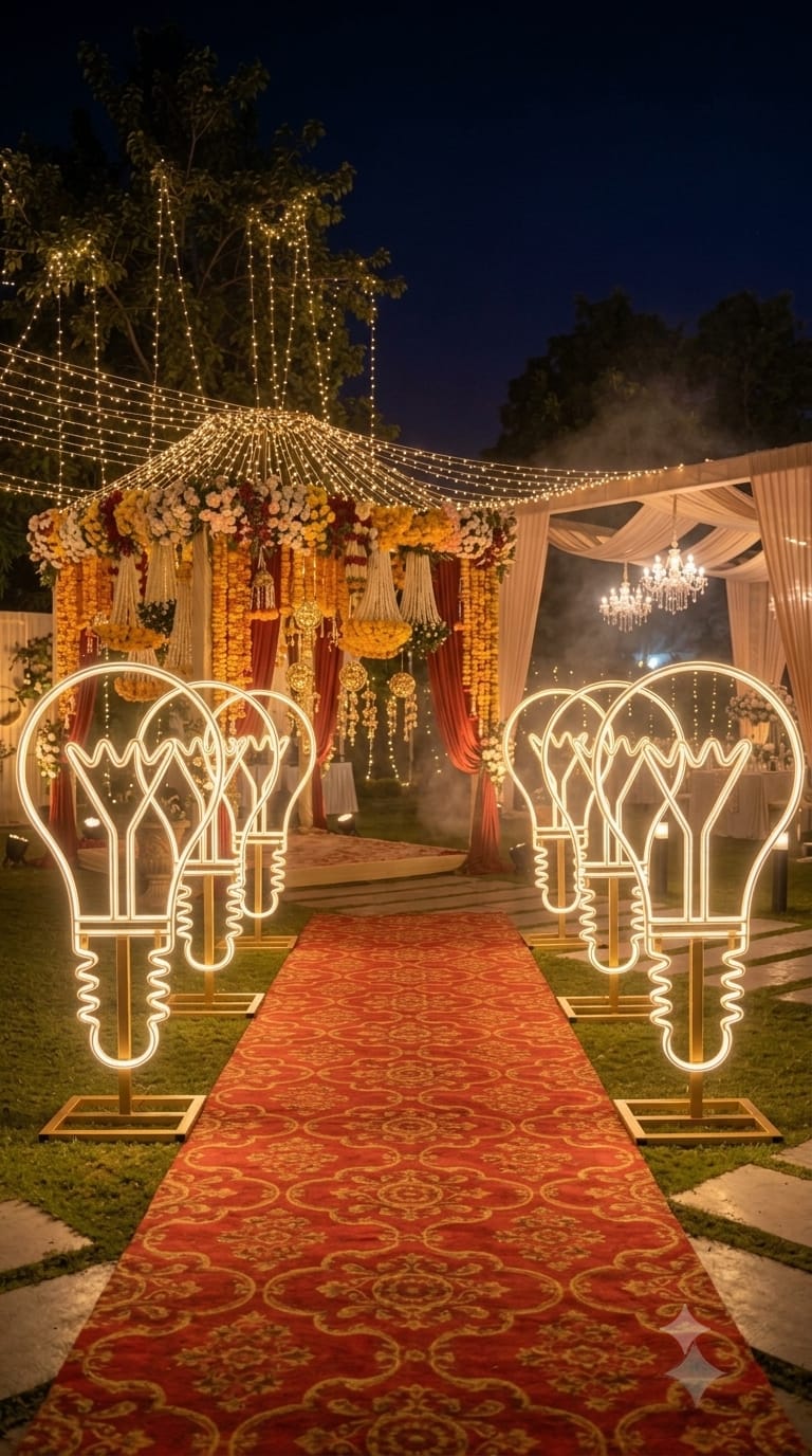 Premium Bulb LED Decoration Light for Events and Weddings