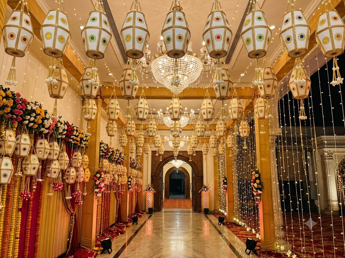 Titli Dholak Decoration for Wedding, Sangeet & Events