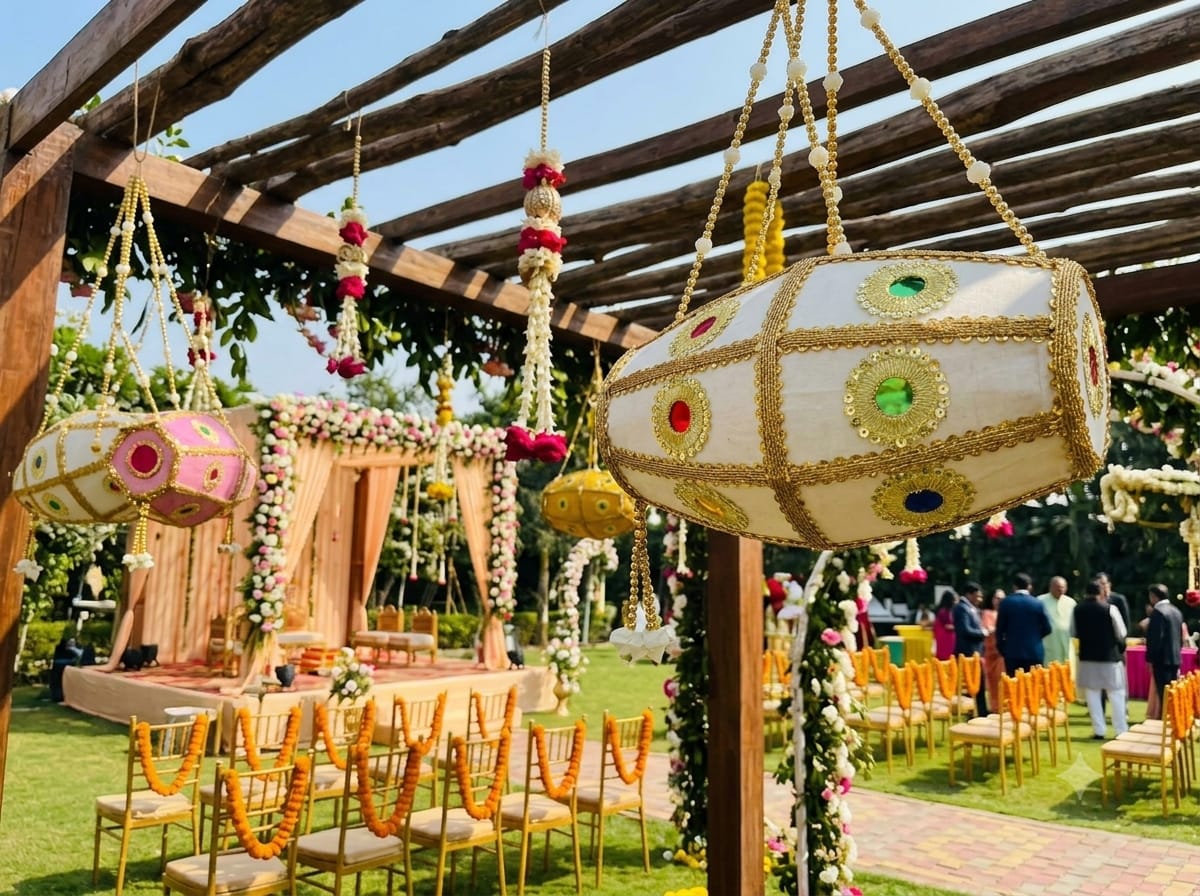 Titli Dholak Decoration for Wedding, Sangeet & Events