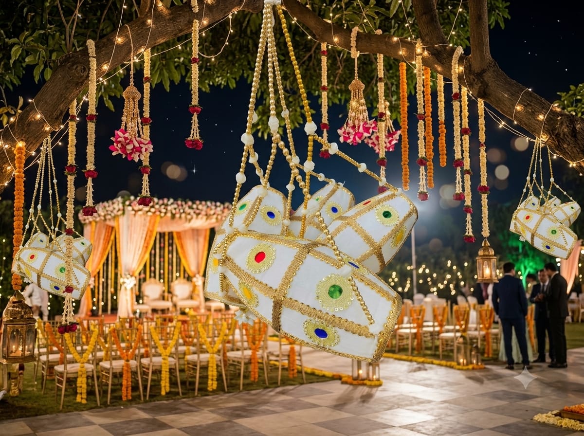 Titli Dholak Decoration for Wedding, Sangeet & Events