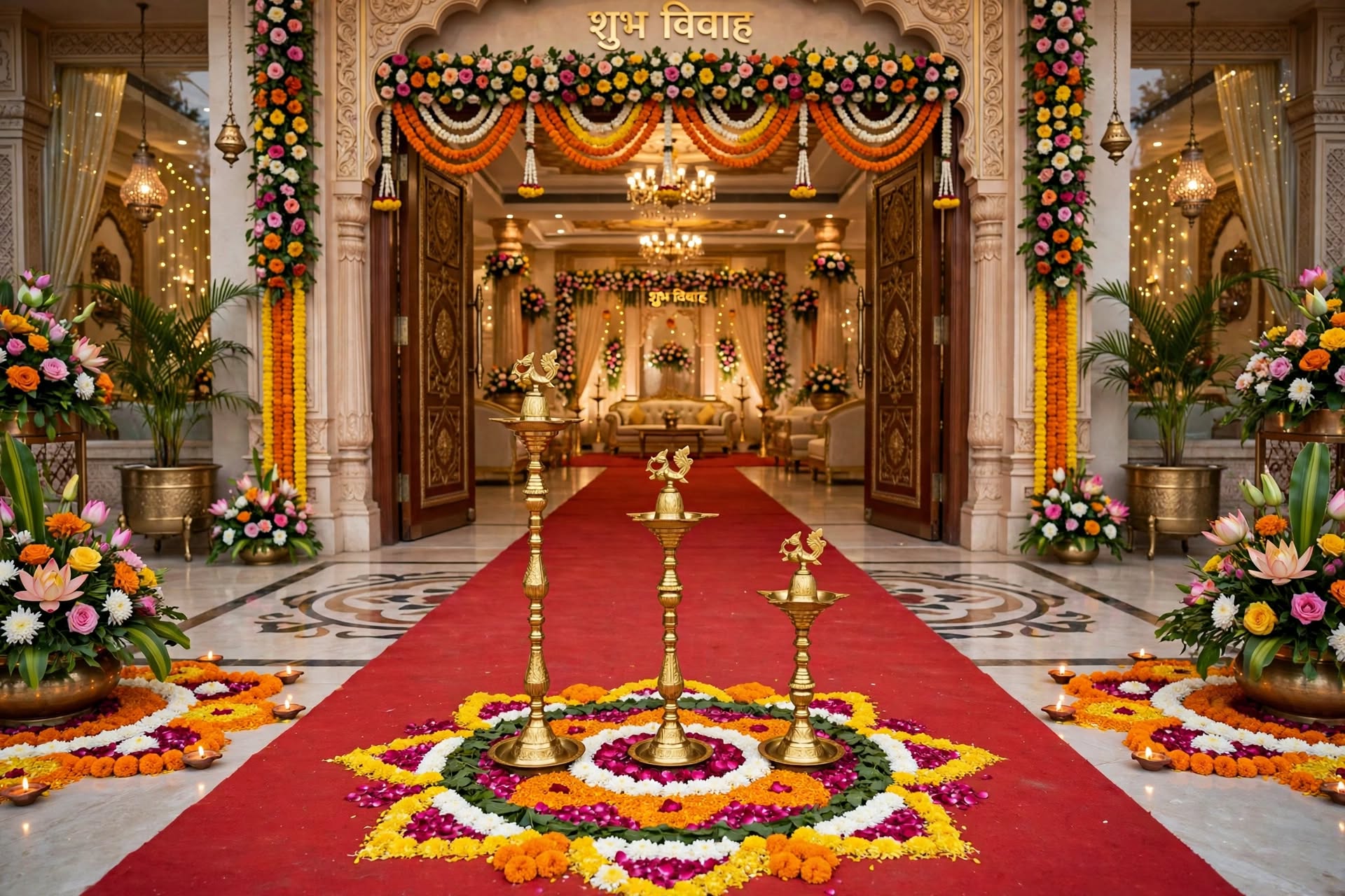 Brass Peacock Diya for Wedding, Mandap & Home Decoration
