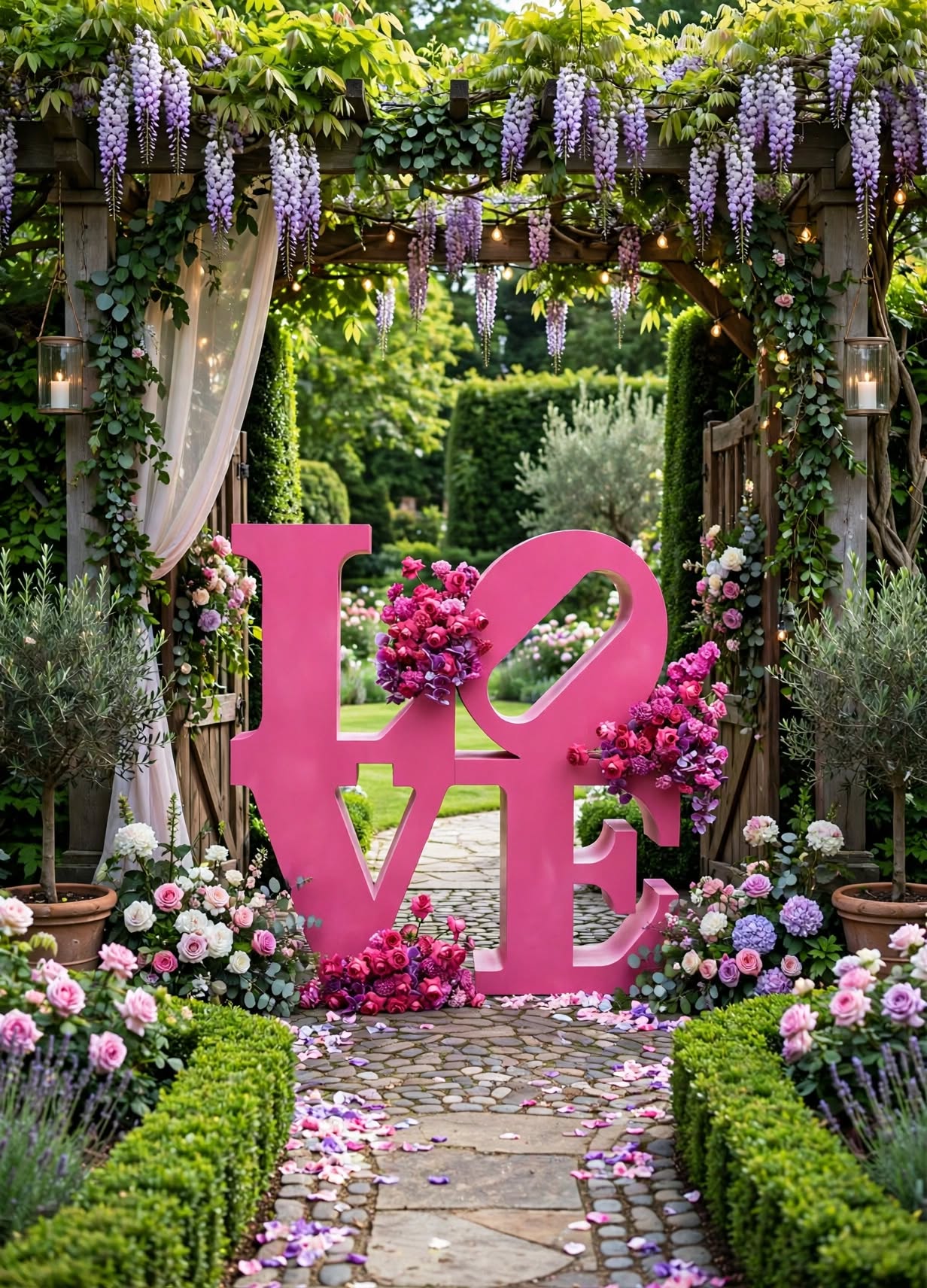 Premium Wooden LOVE Decoration Letter for Weddings