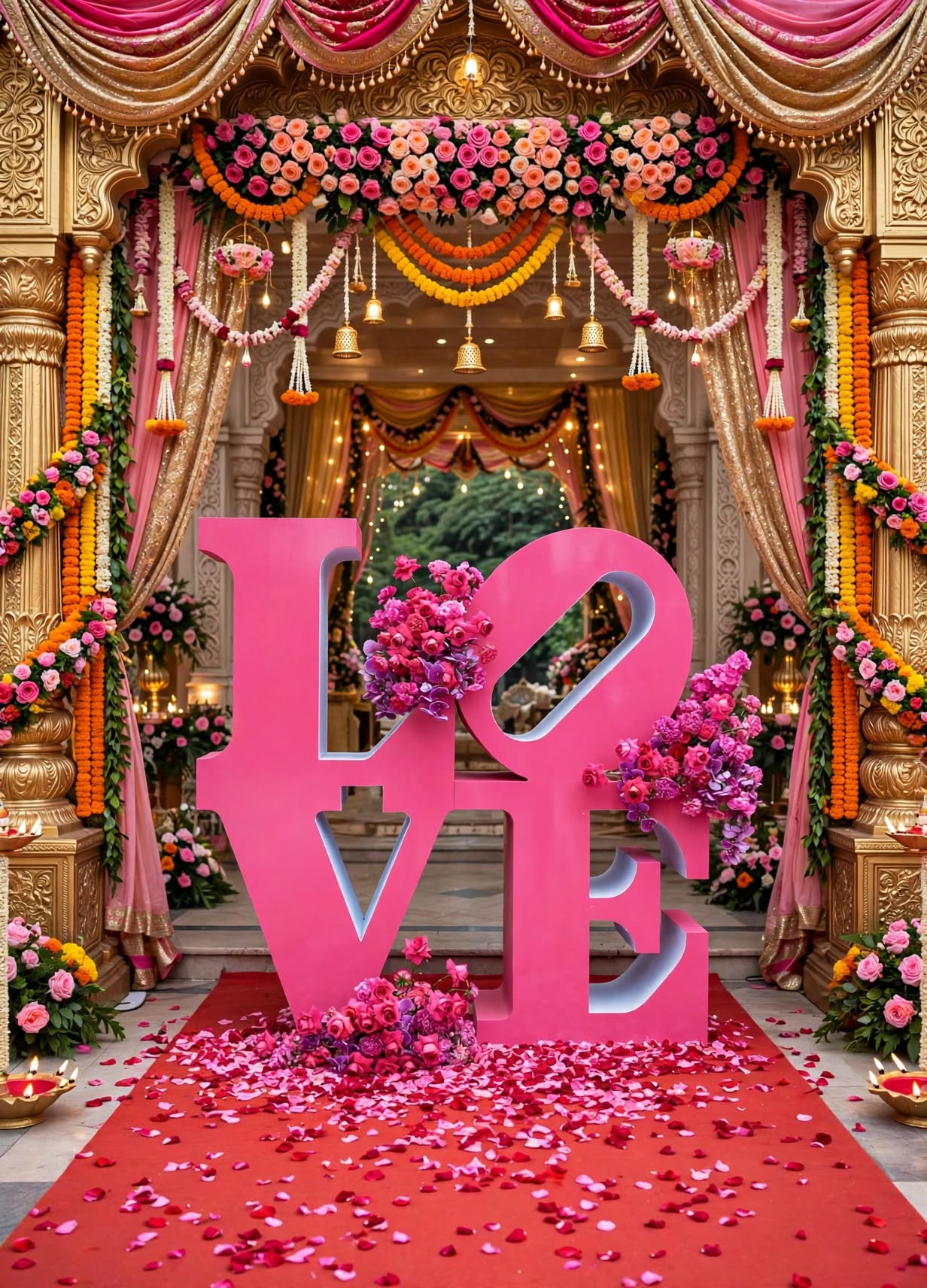 Premium Wooden LOVE Decoration Letter for Weddings