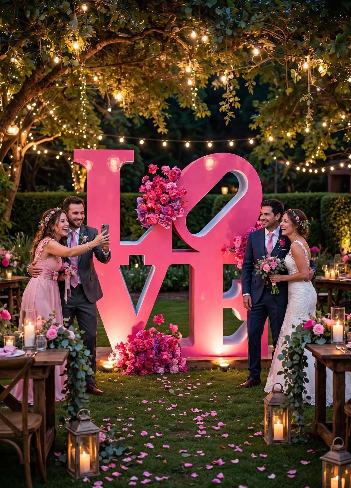 Premium Wooden LOVE Decoration Letter for Weddings