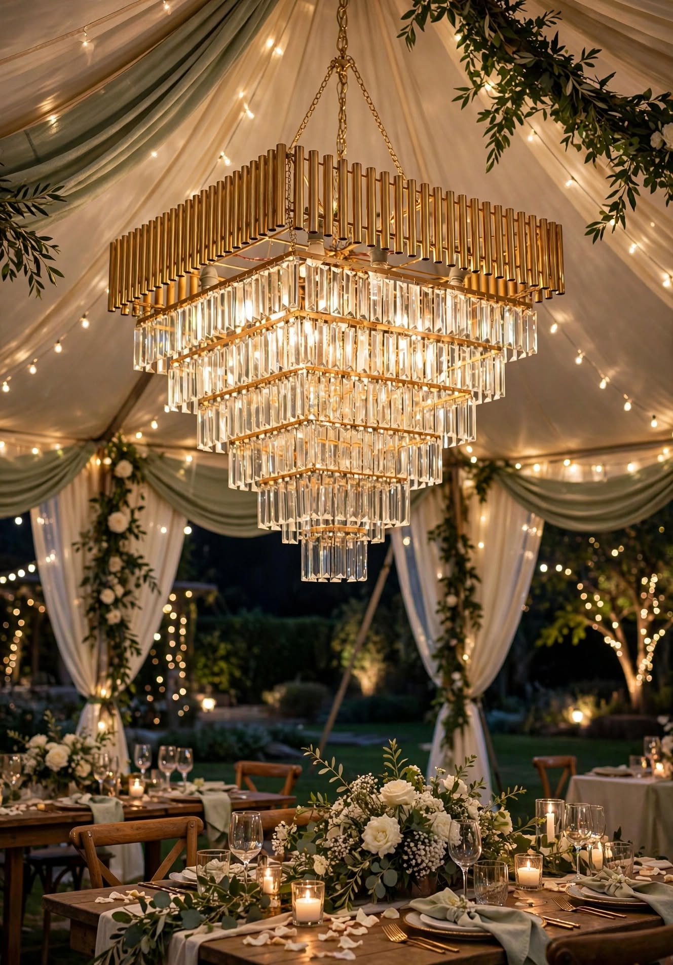 Premium Iran Chandelier for Wedding and Event Decoration
