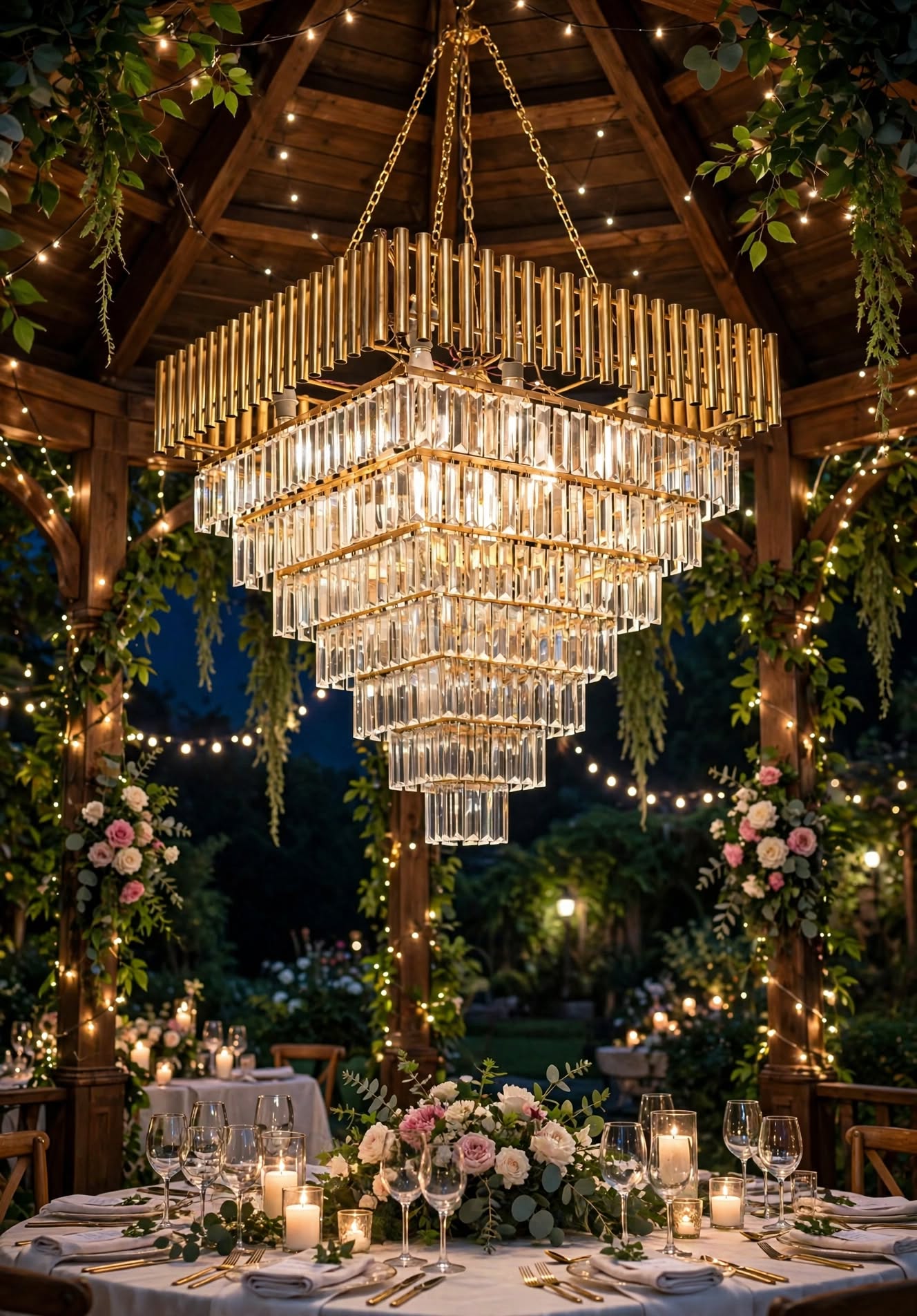 Premium Iran Chandelier for Wedding and Event Decoration