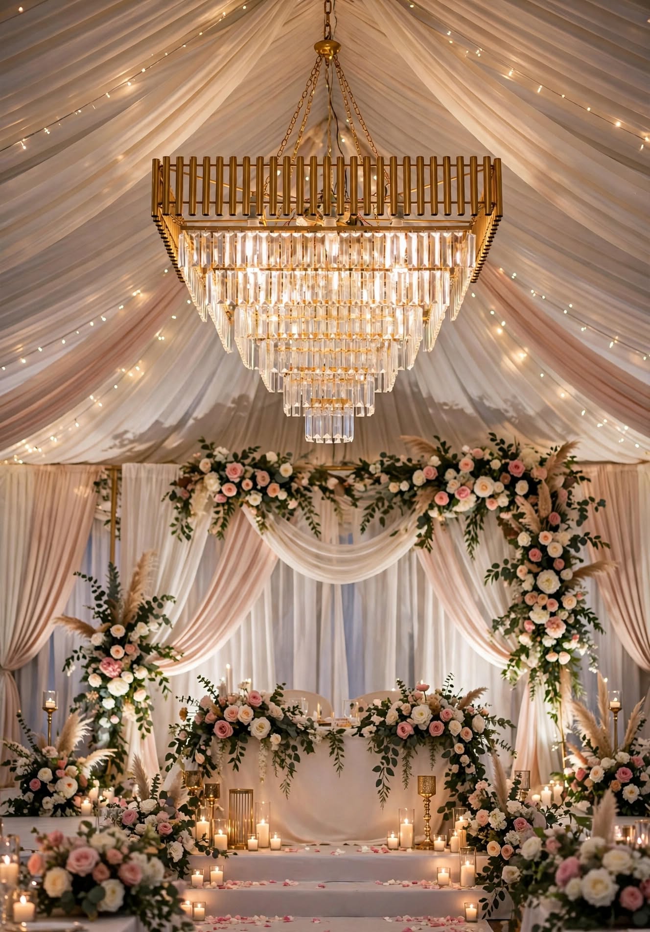 Premium Iran Chandelier for Wedding and Event Decoration