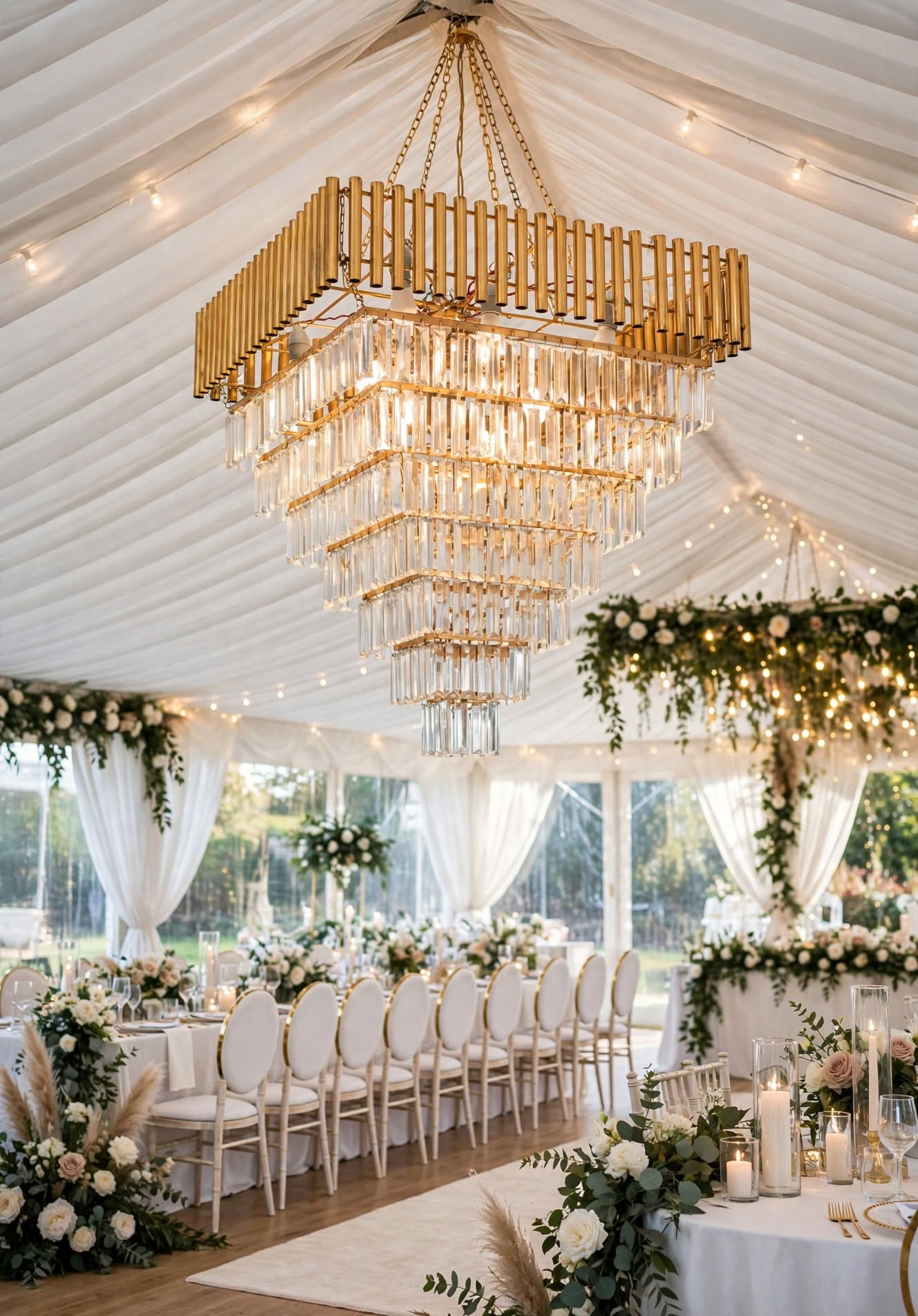 Premium Iran Chandelier for Wedding and Event Decoration