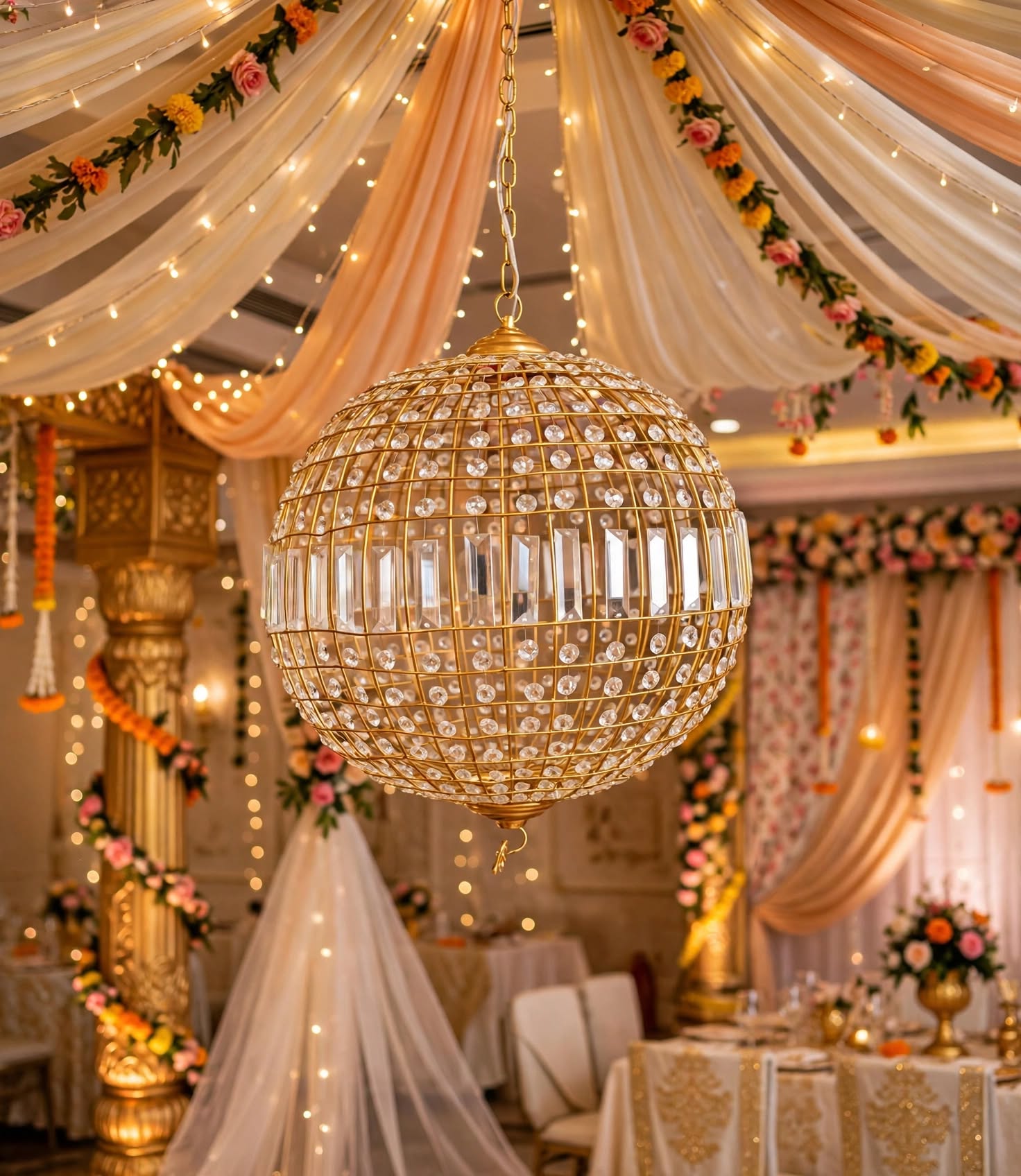 Premium Round Ball Decorative Item for Wedding & Events