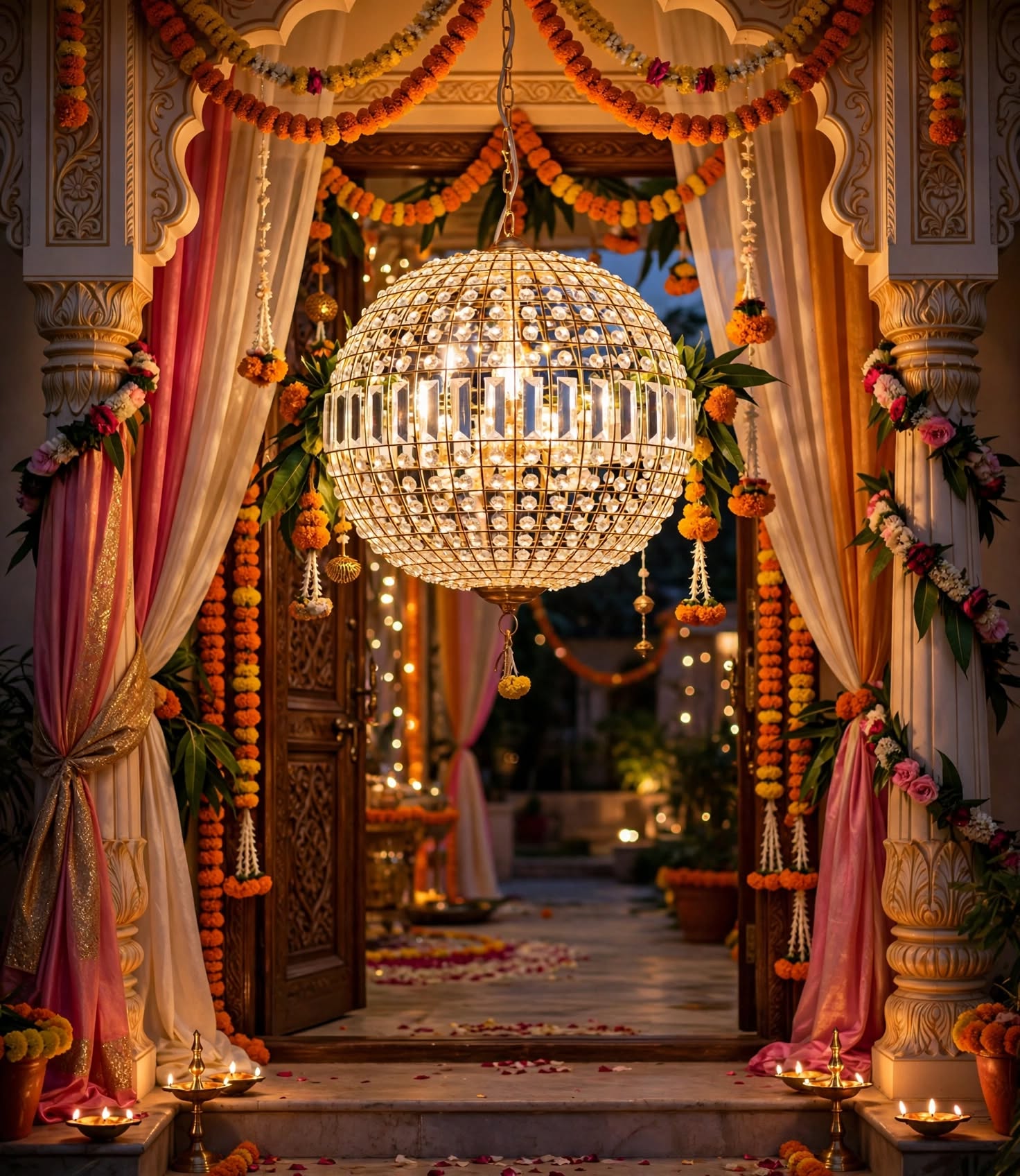 Premium Round Ball Decorative Item for Wedding & Events