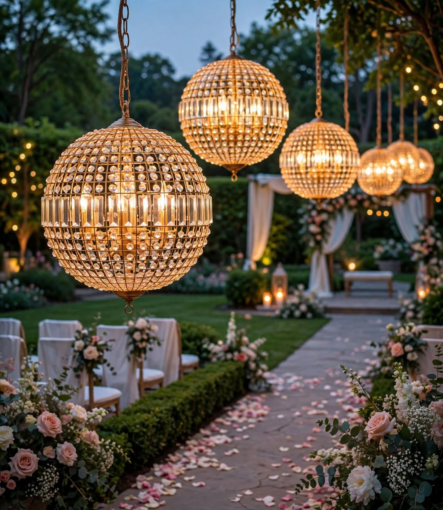 Premium Round Ball Decorative Item for Wedding & Events