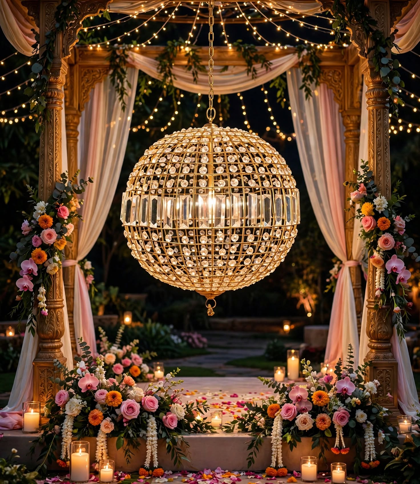 Premium Round Ball Decorative Item for Wedding & Events