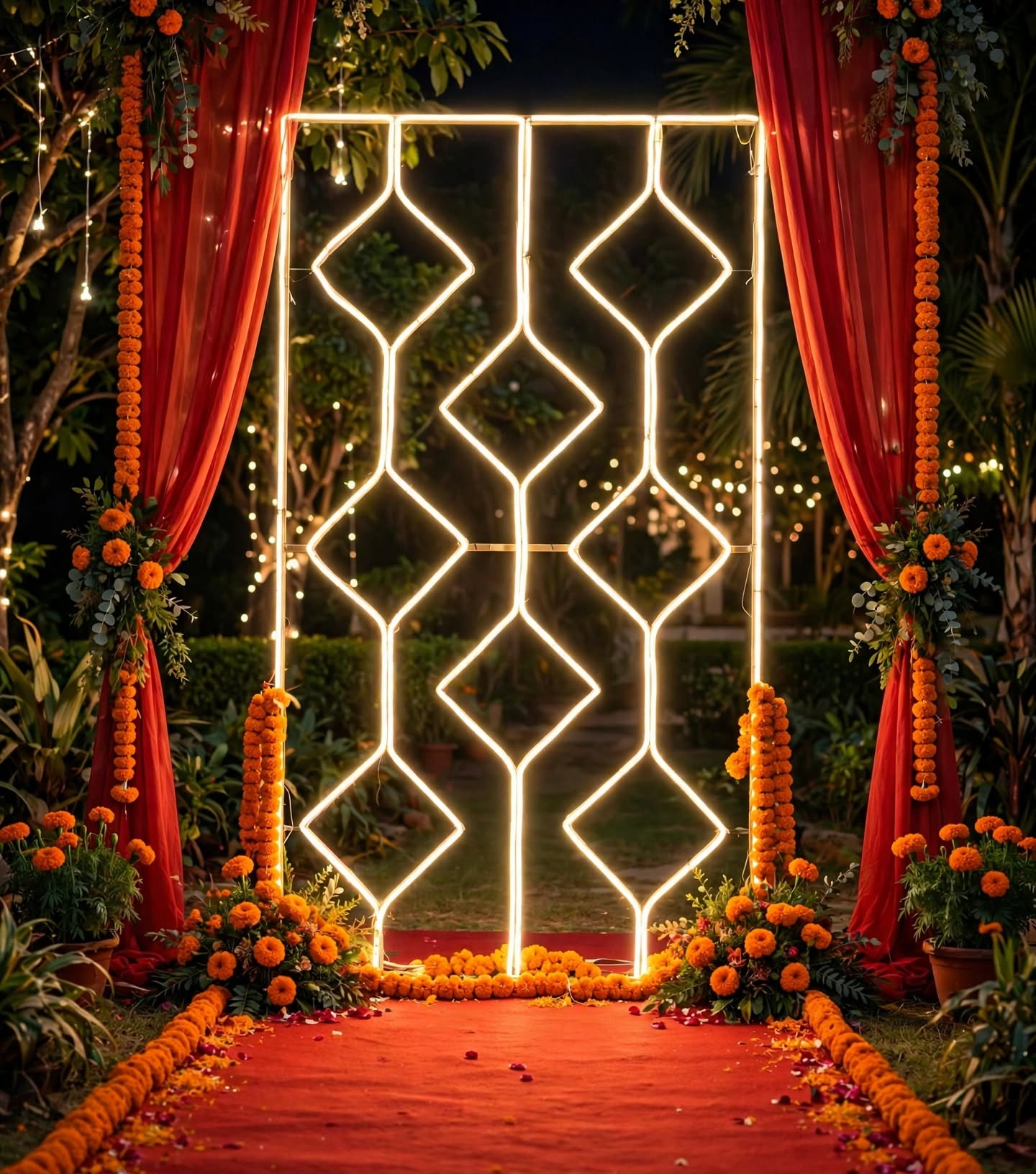 Premium Diamond LED Panel for Wedding & Stage Decoration