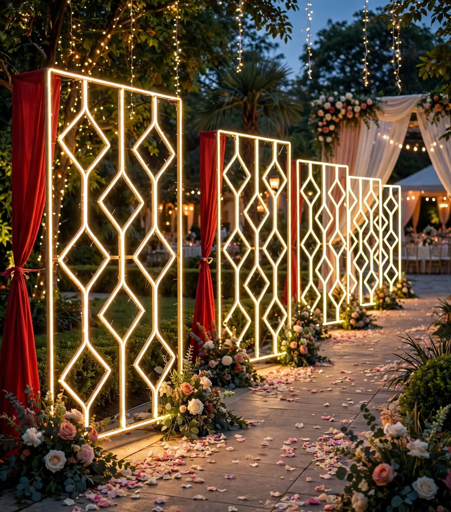 Premium Diamond LED Panel for Wedding & Stage Decoration