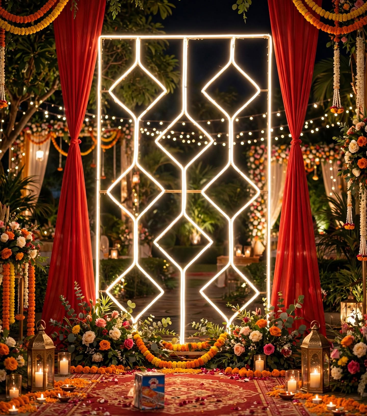 Premium Diamond LED Panel for Wedding & Stage Decoration
