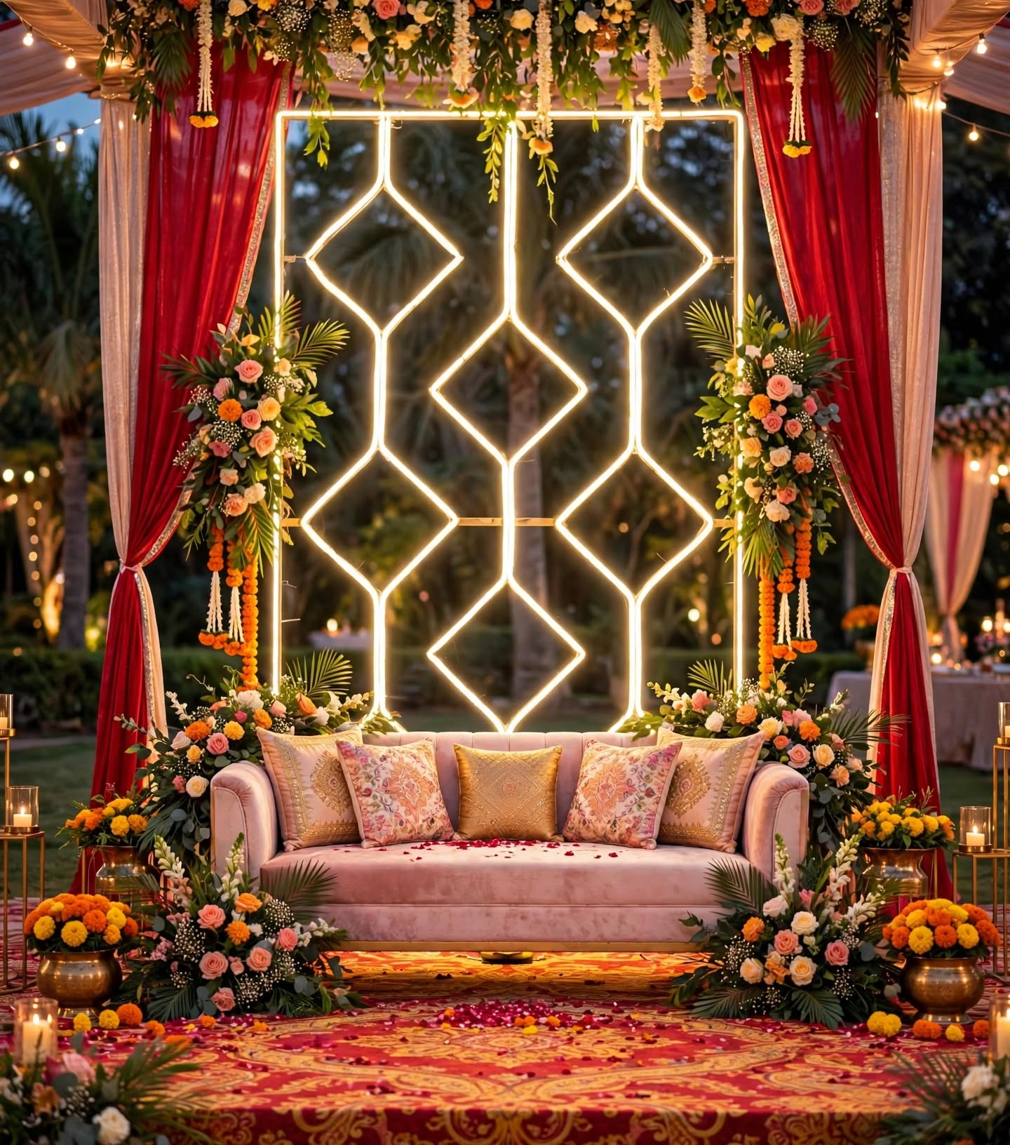 Premium Diamond LED Panel for Wedding & Stage Decoration