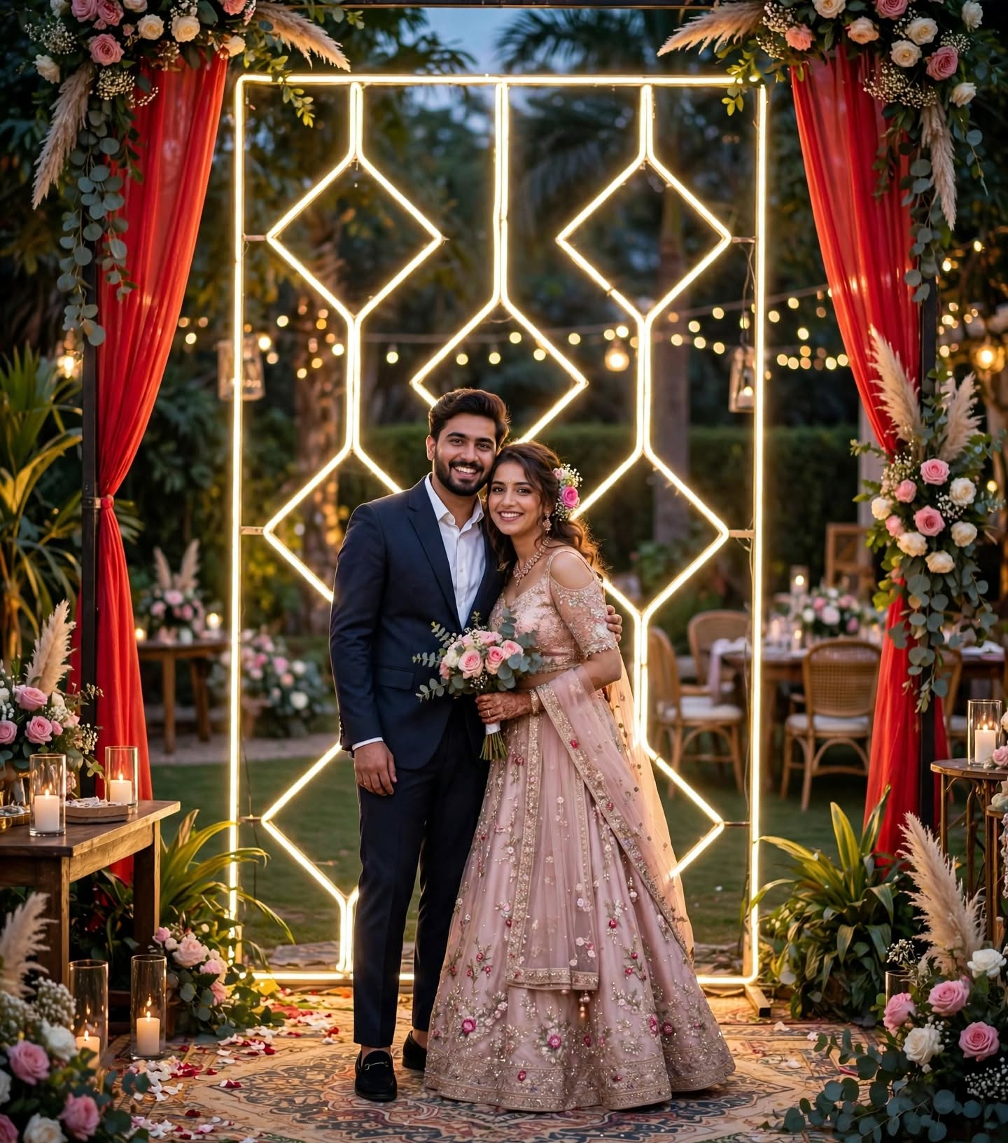 Premium Diamond LED Panel for Wedding & Stage Decoration