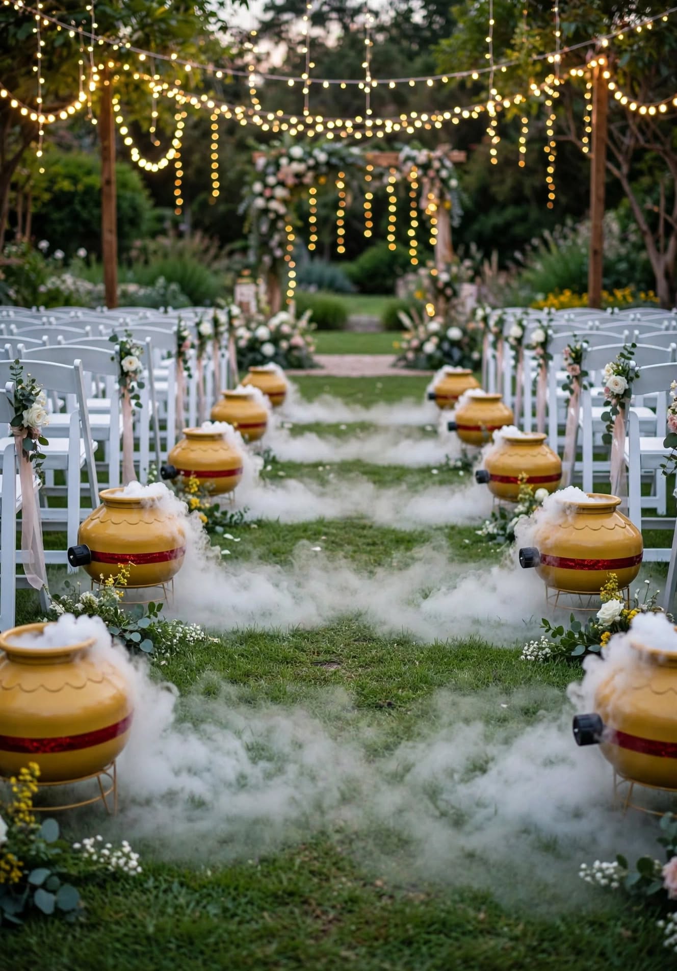 Fog Matka Entry Decoration for Weddings and Events