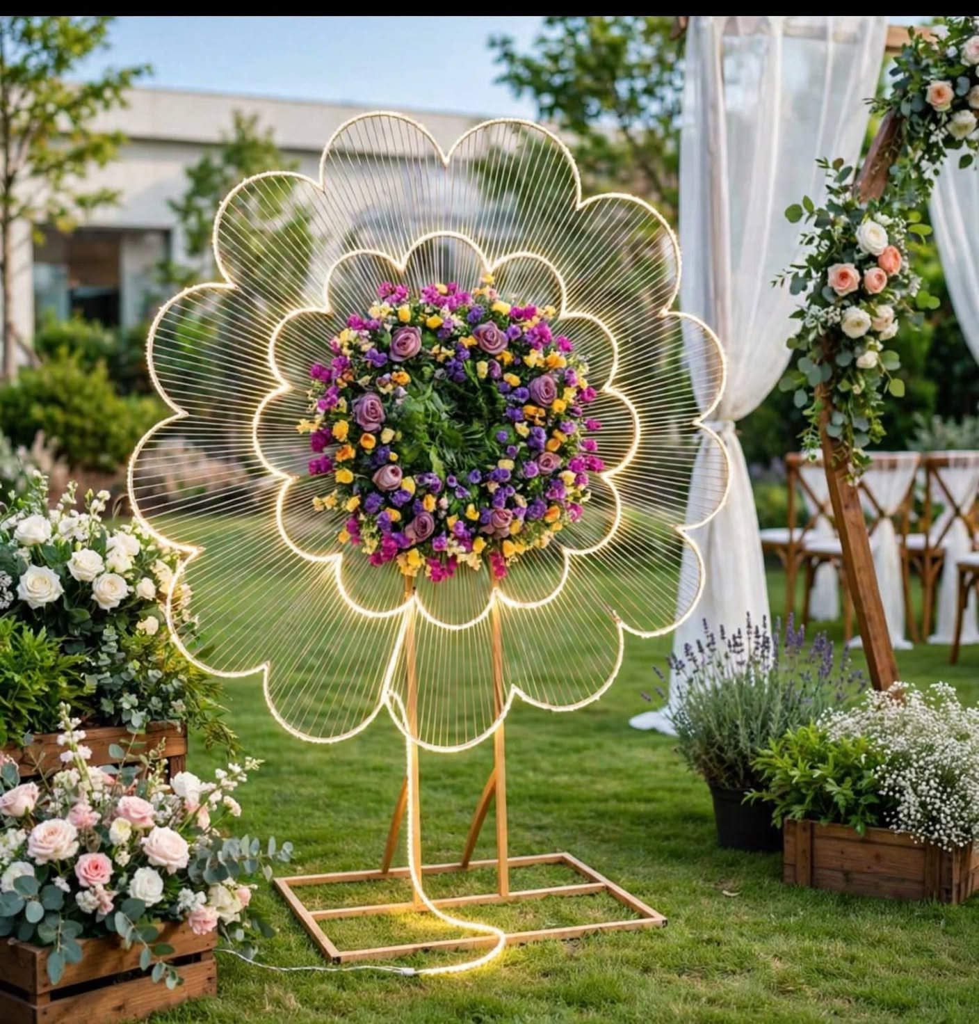 Premium Jhal LED Lights for Wedding and Event Decoration