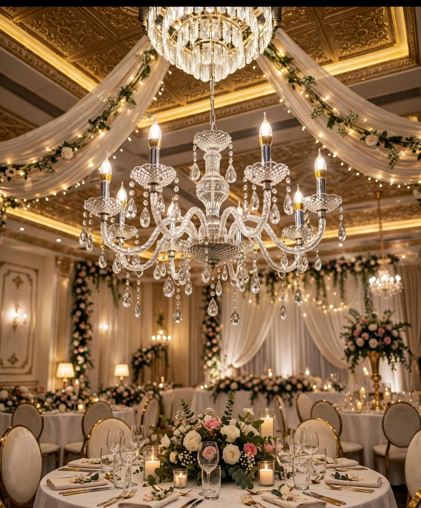 Royal Chandelier Collection for Wedding and Event Decoration