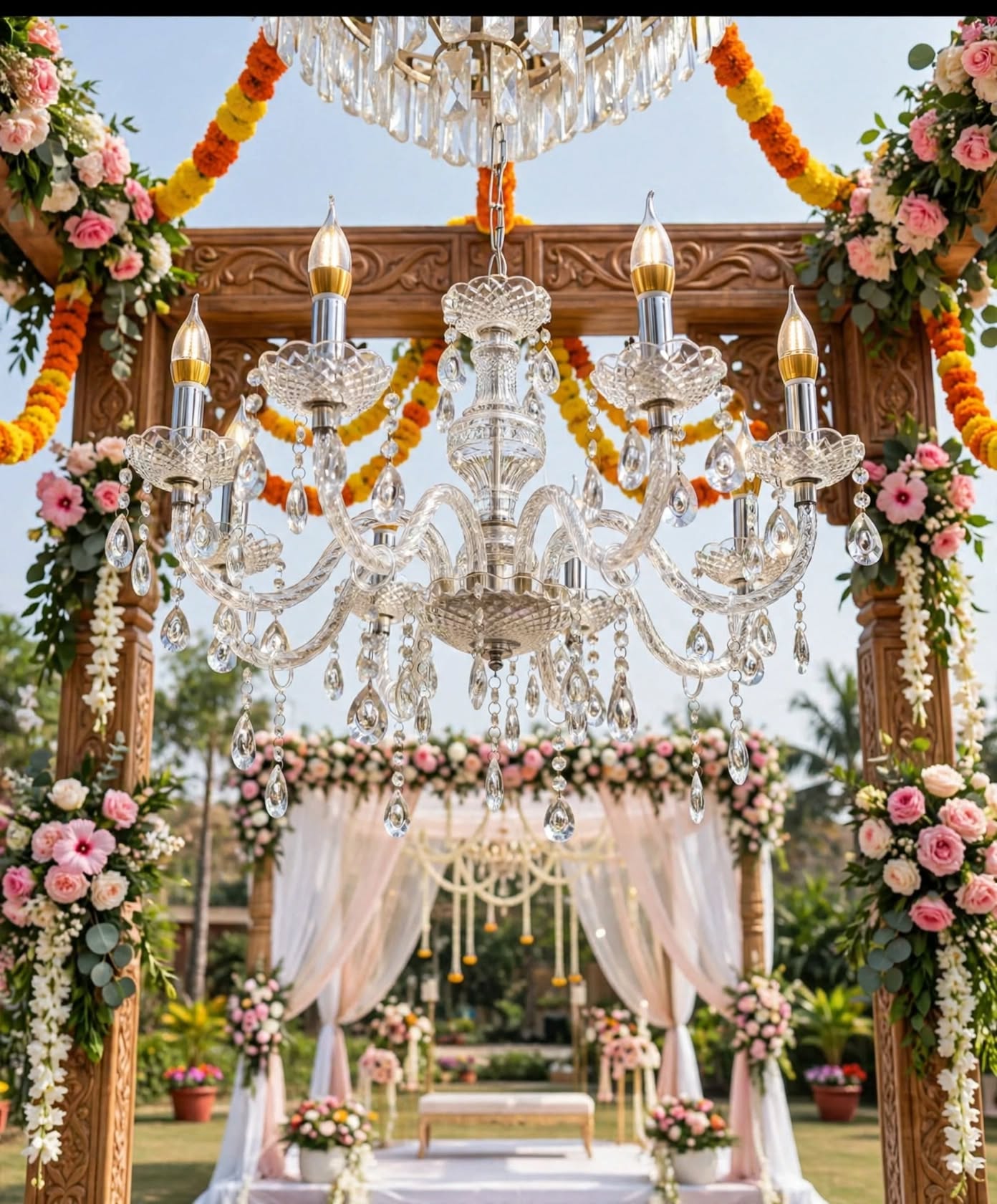 Royal Chandelier Collection for Wedding and Event Decoration