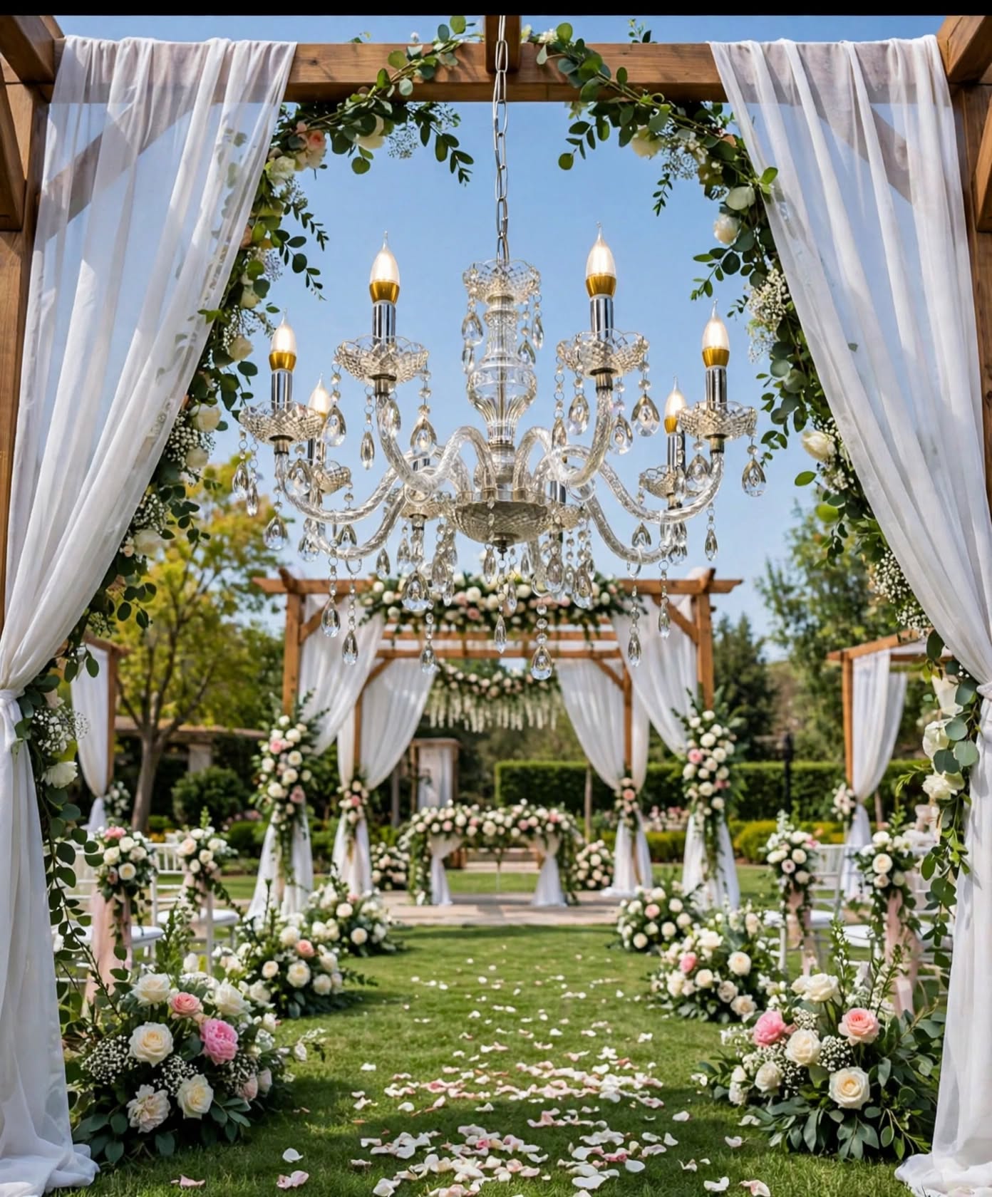Royal Chandelier Collection for Wedding and Event Decoration