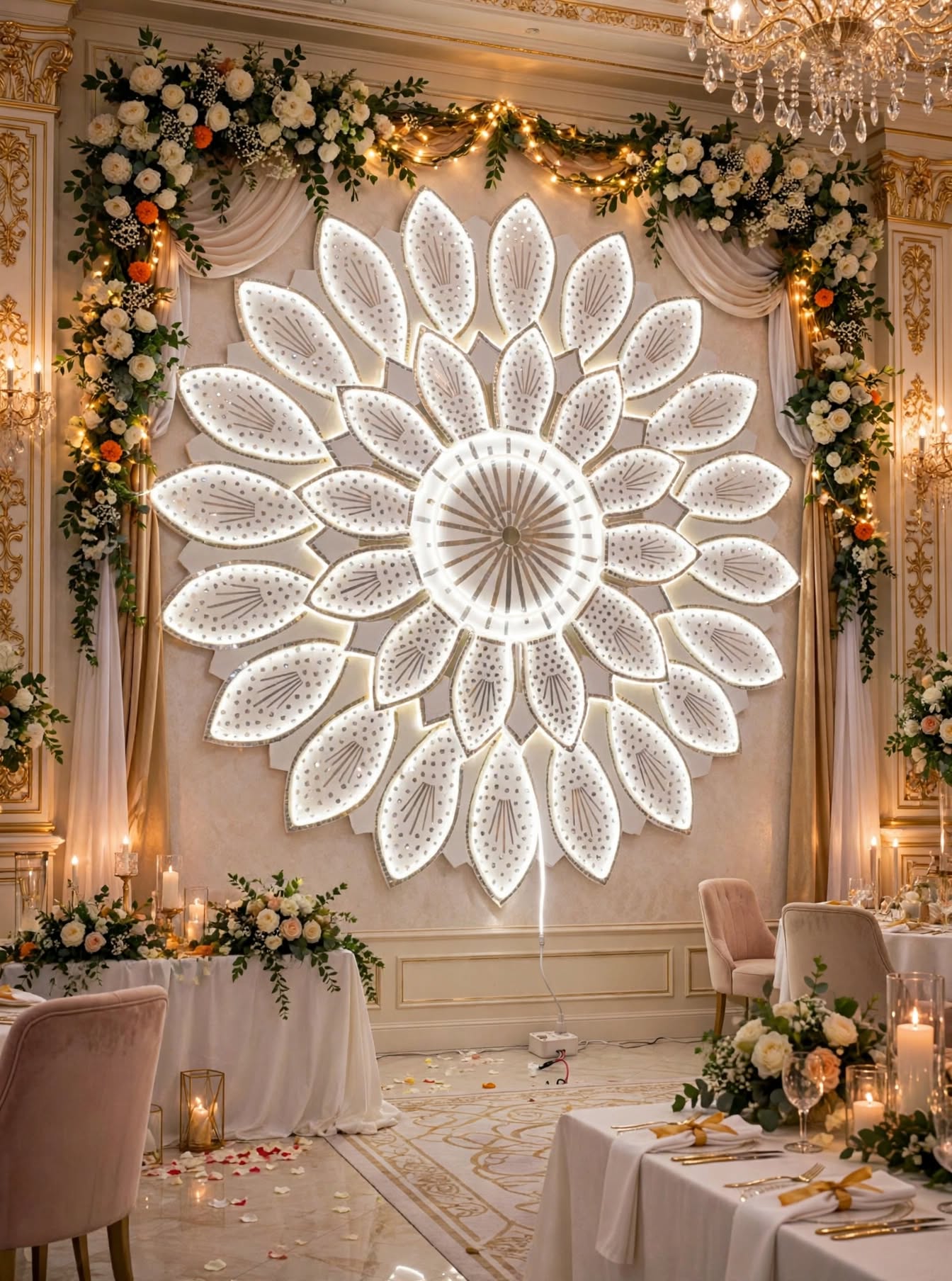 Premium Background Panel for Wedding and Event Decoration