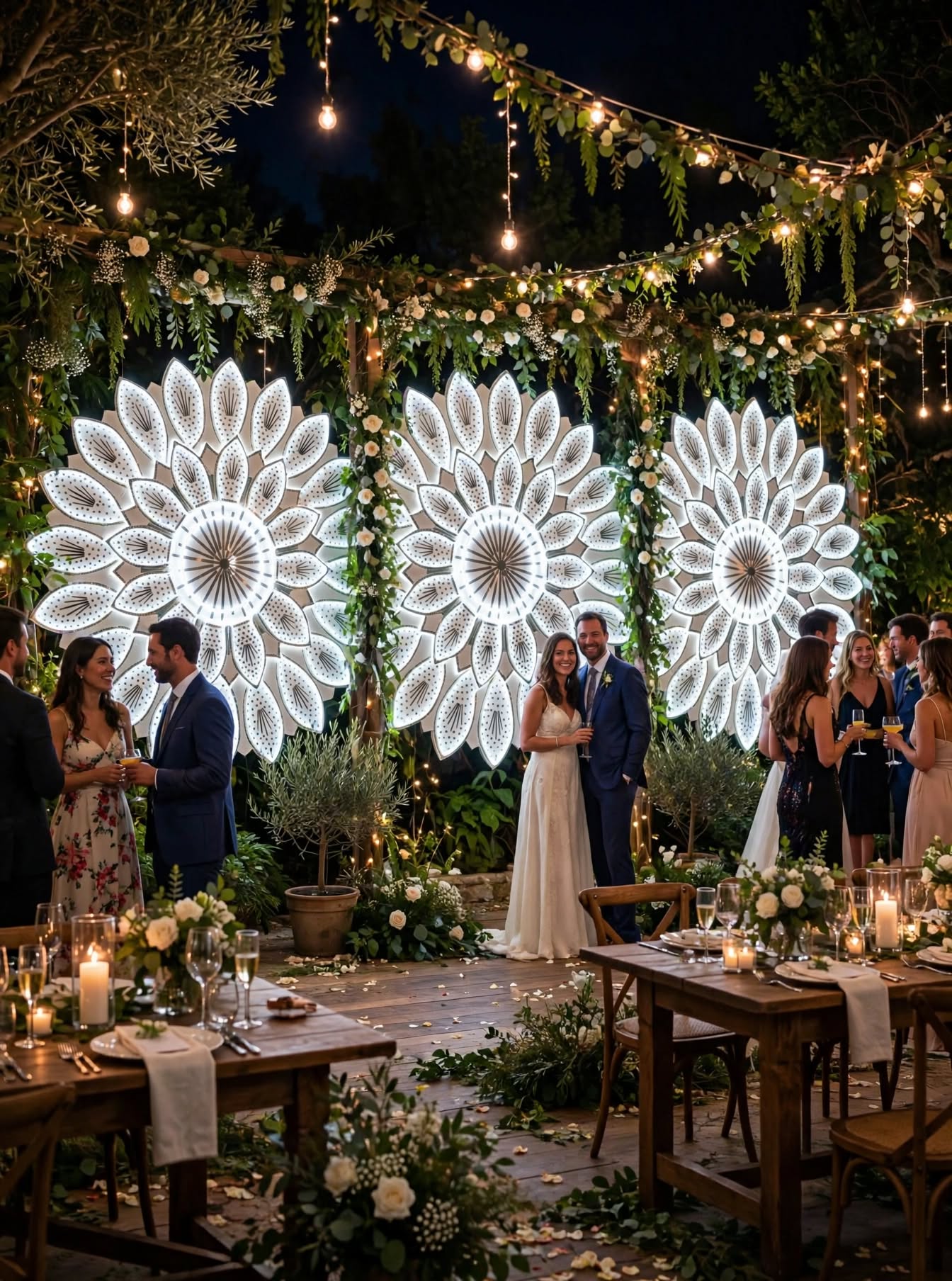 Premium Background Panel for Wedding and Event Decoration