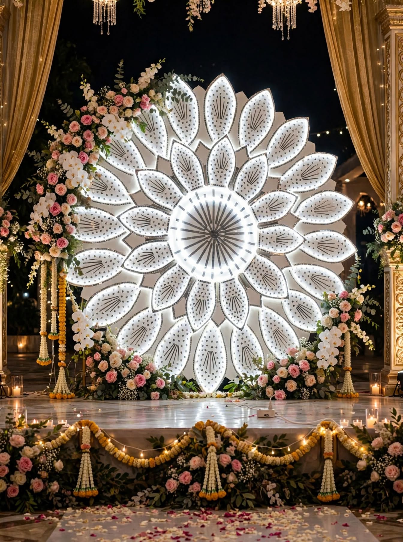 Premium Background Panel for Wedding and Event Decoration