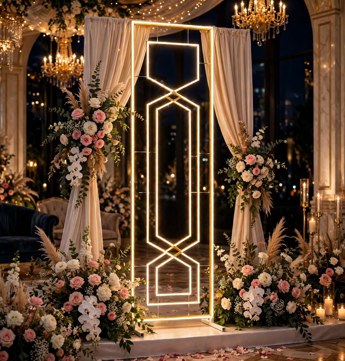 4×8 LED Panel for Wedding and Event Stage Decoration