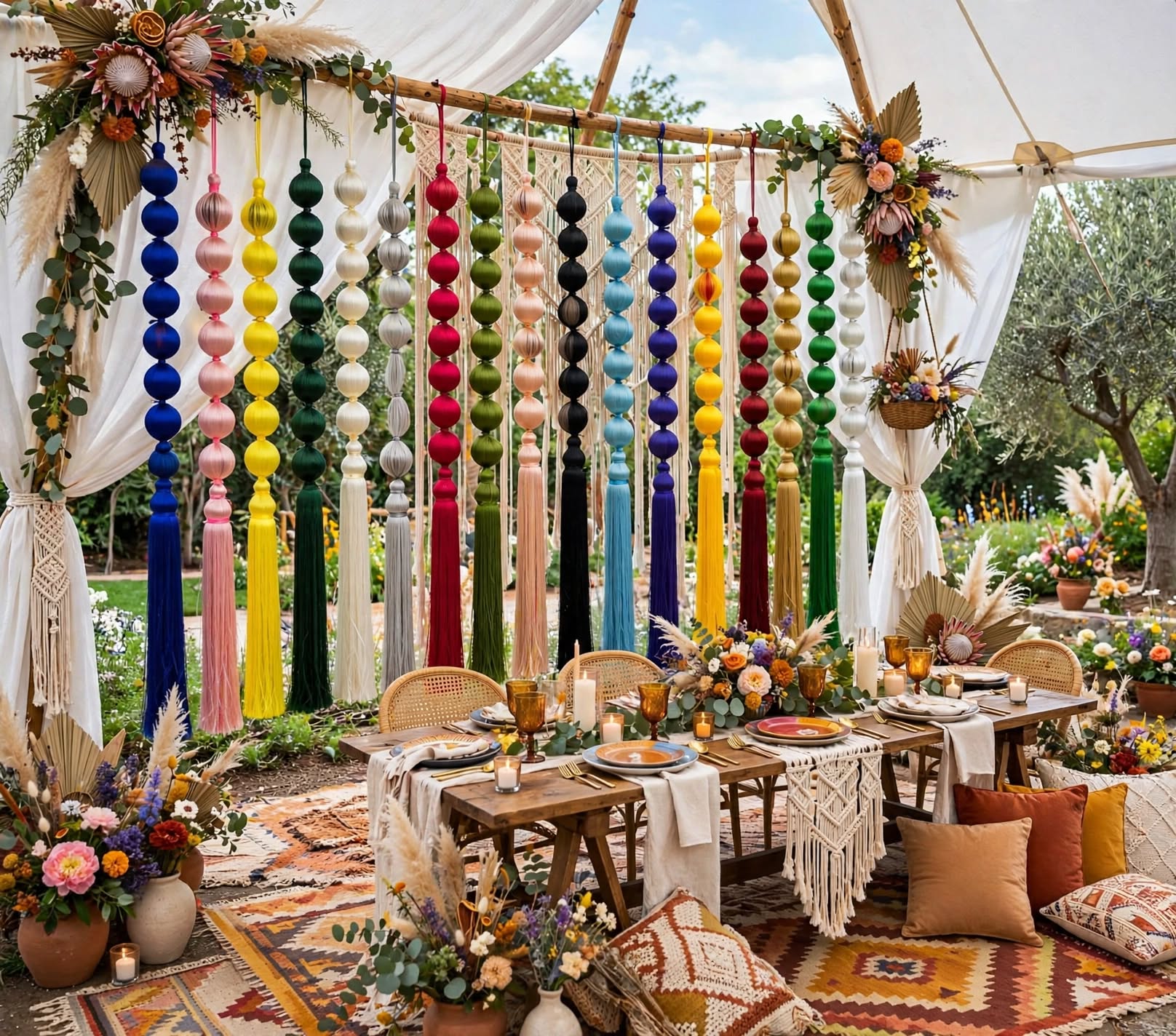 Ball Latkan Hanging Decoration for Weddings and Events