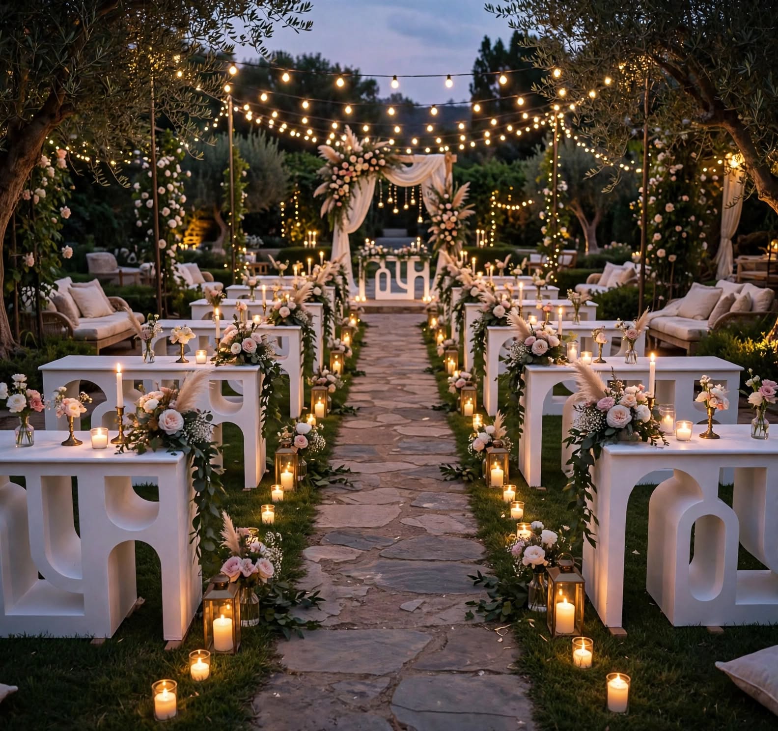 Premium Wooden Table for Wedding and Event Decoration