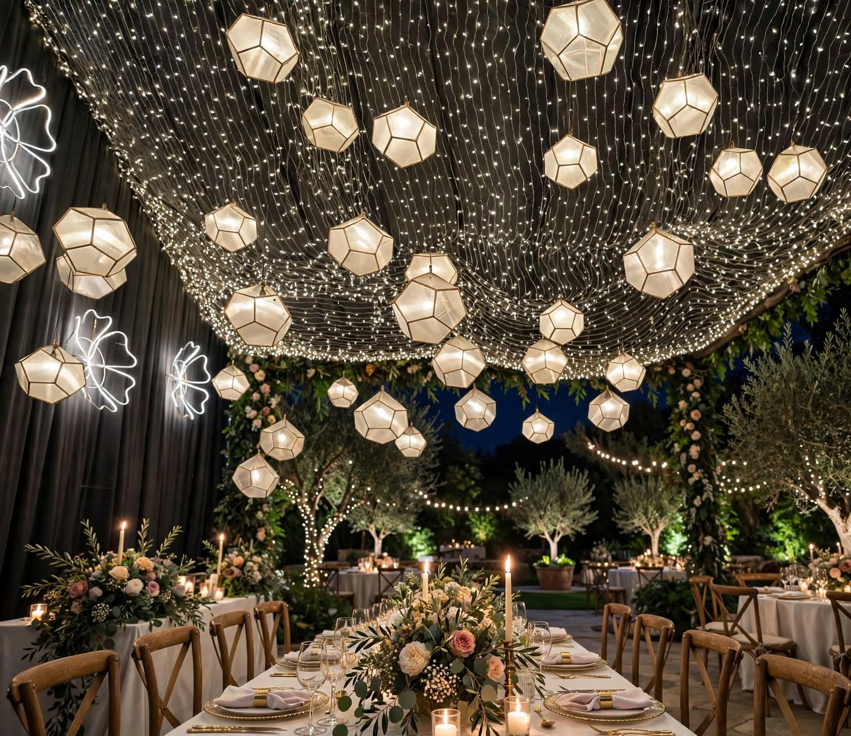 Hanging Lantern Lights for Home, Wedding and Event Decoration