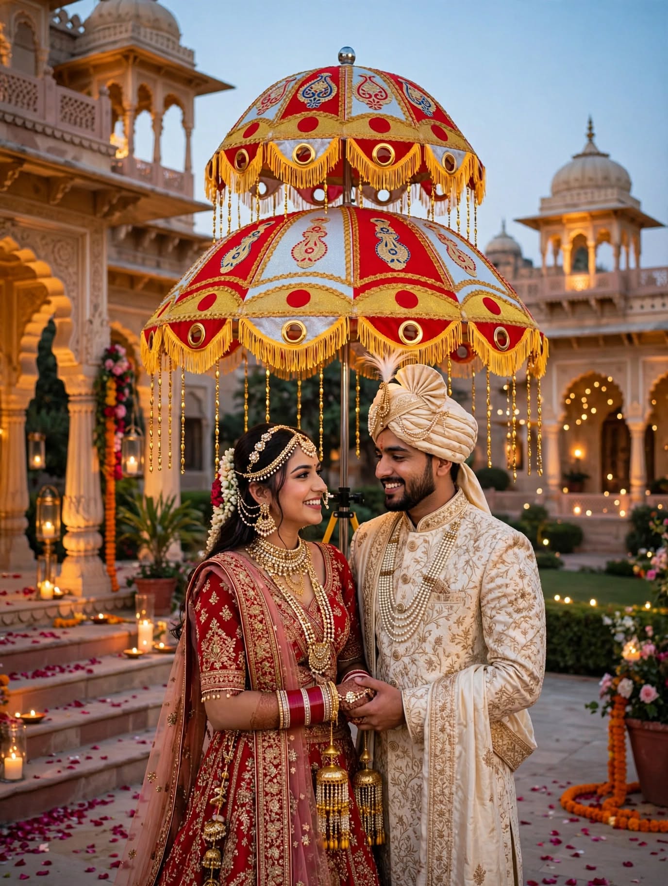 Umbrella Road Lights – Premium Wedding & Event Decoration