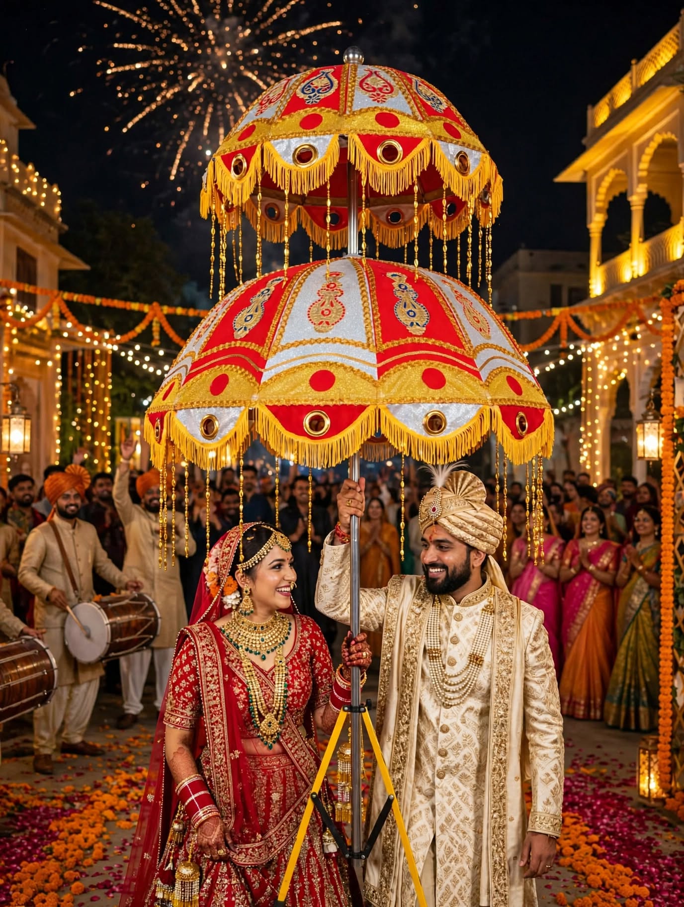 Umbrella Road Lights – Premium Wedding & Event Decoration