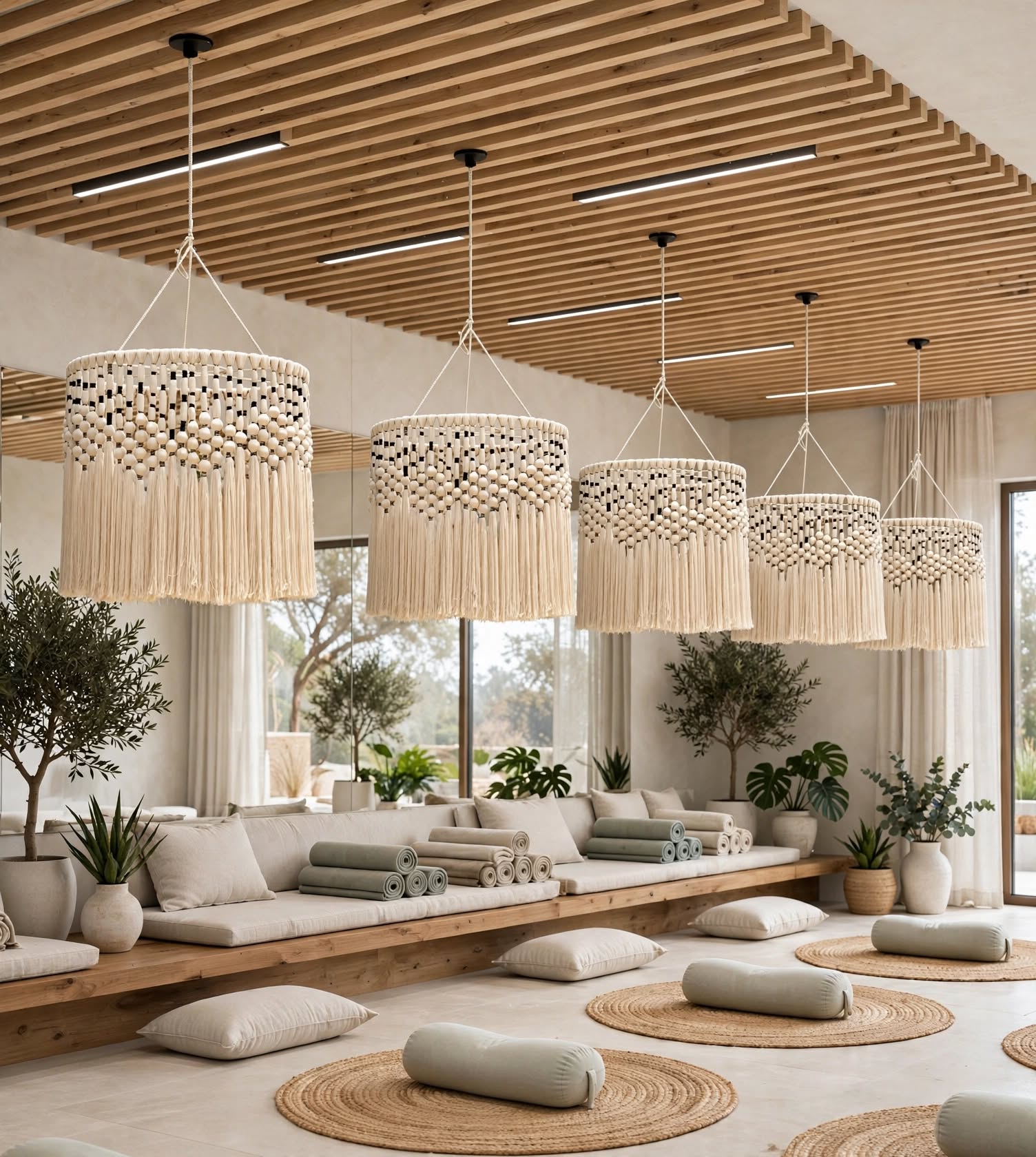 Big Threads Chandelier for Premium Wedding and Event Decoration