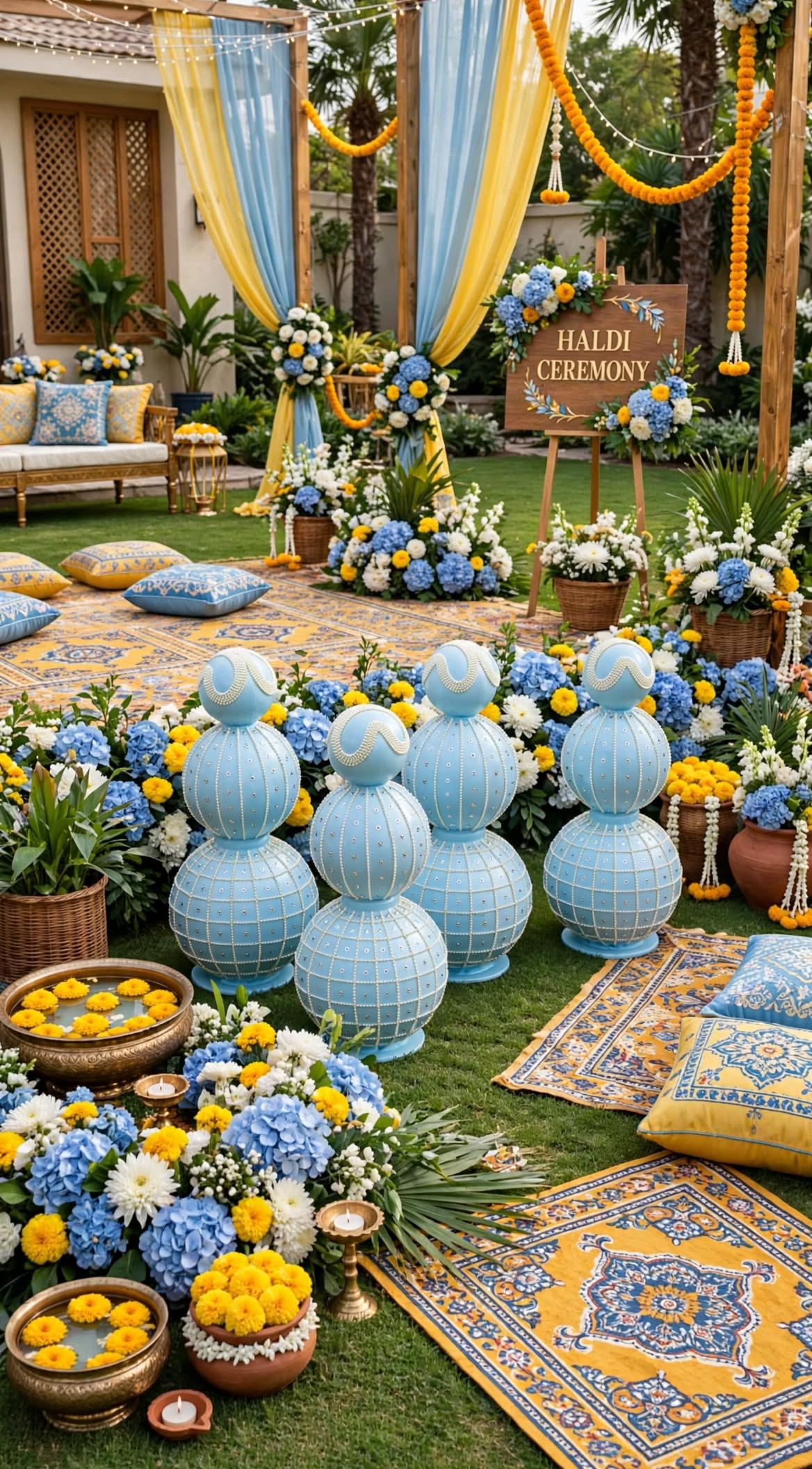 Premium Fiber Props for Wedding and Event Decoration
