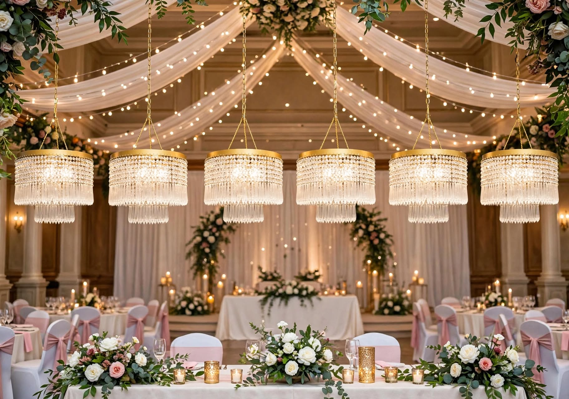 Premium Chandelier Collection for Wedding and Event Decoration